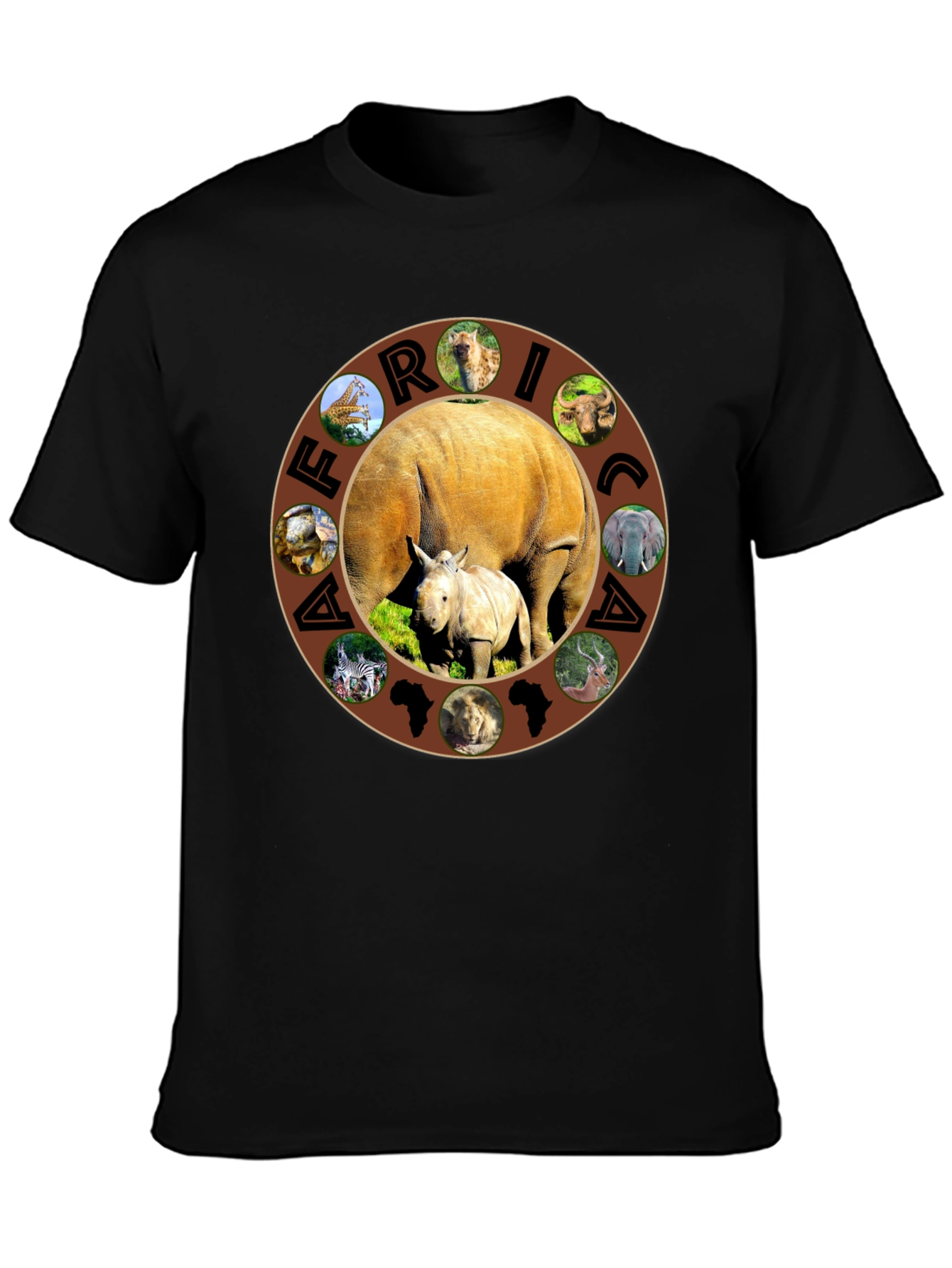 Africa Animals Graphic T-Shirt