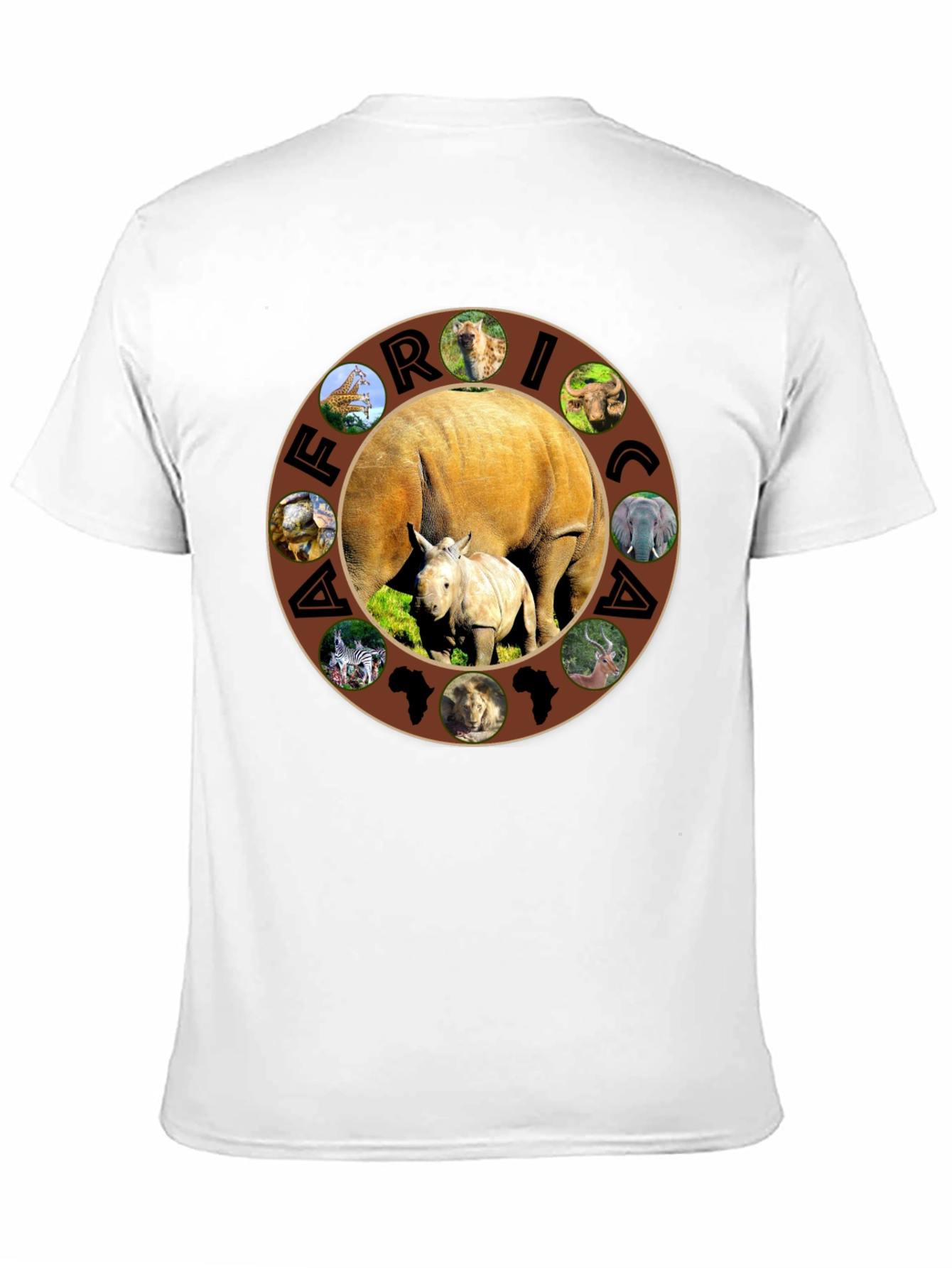 Africa Animals Graphic T-Shirt