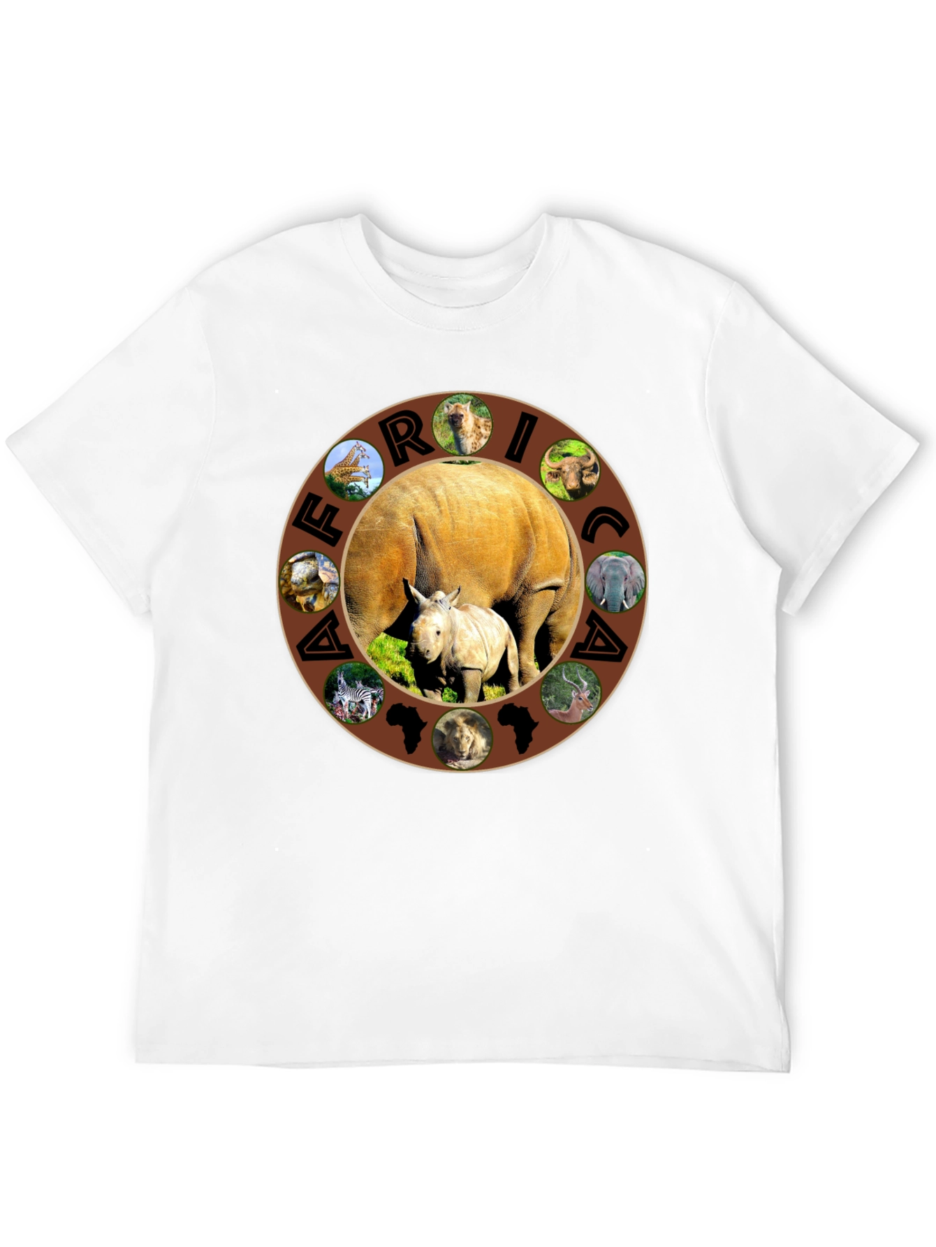 Africa Animals Graphic T-Shirt
