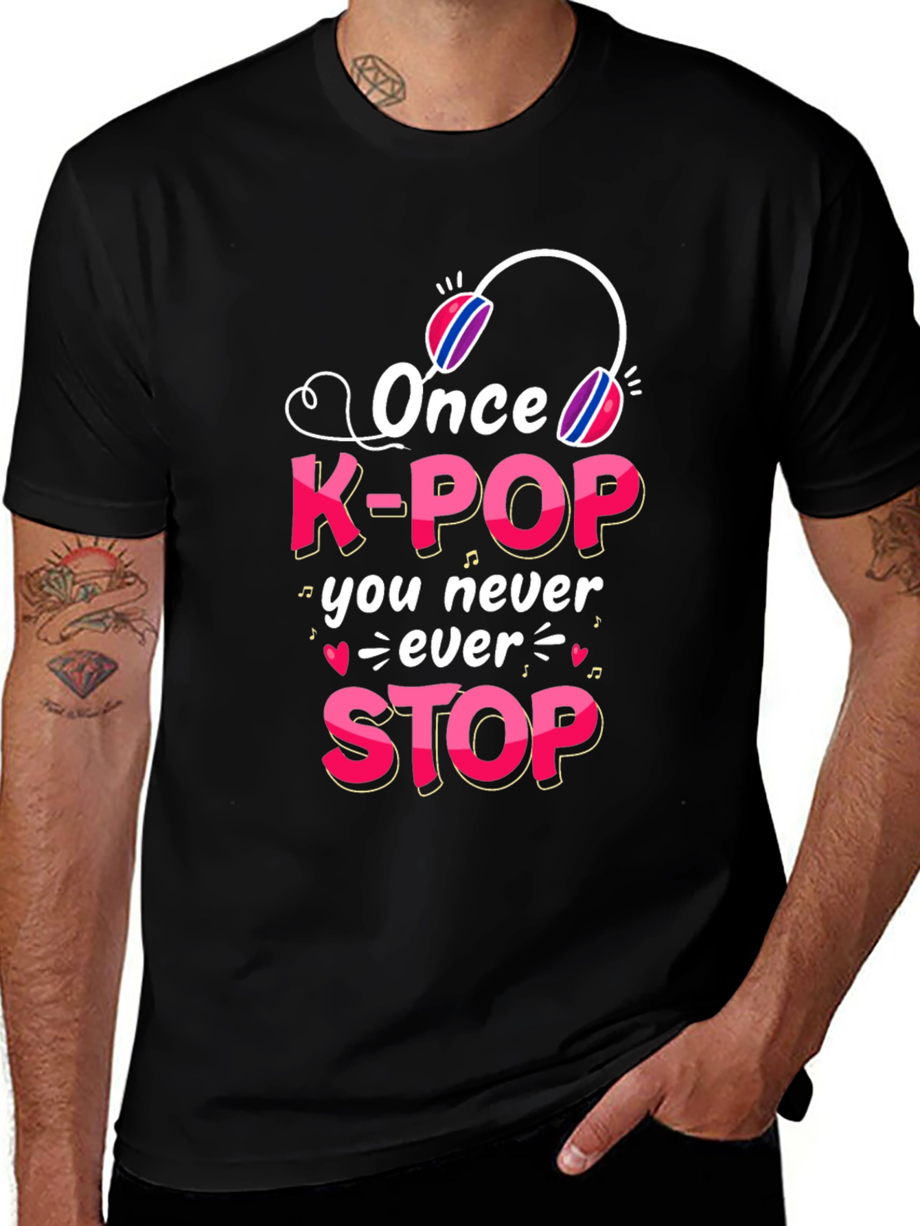 K-Pop Fan T-Shirt - Once You Never Stop