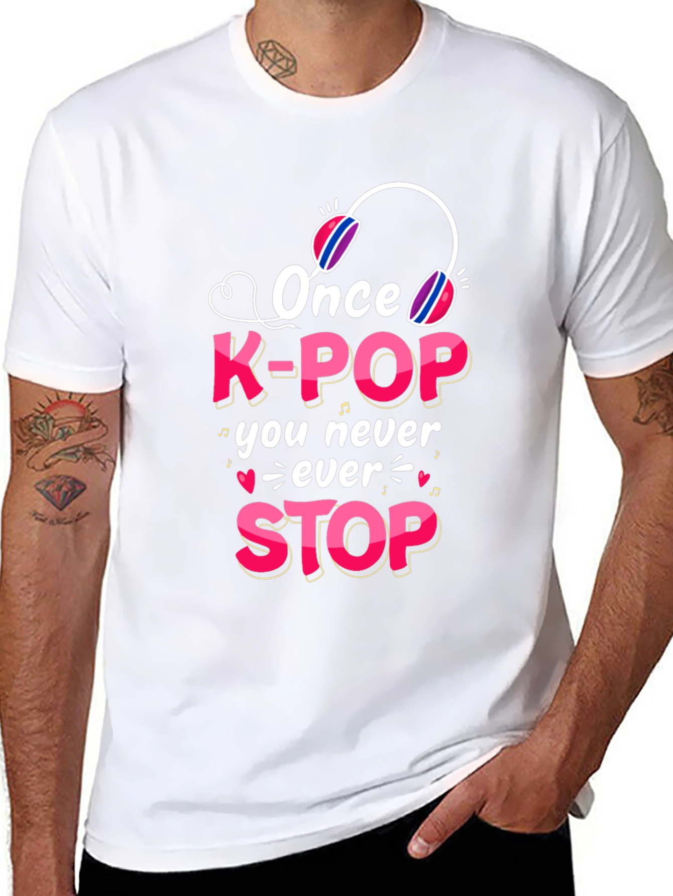 K-Pop Fan T-Shirt - Once You Never Stop