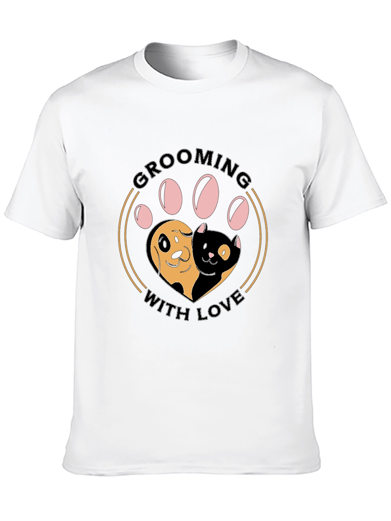 Grooming With Love Graphic T-Shirt