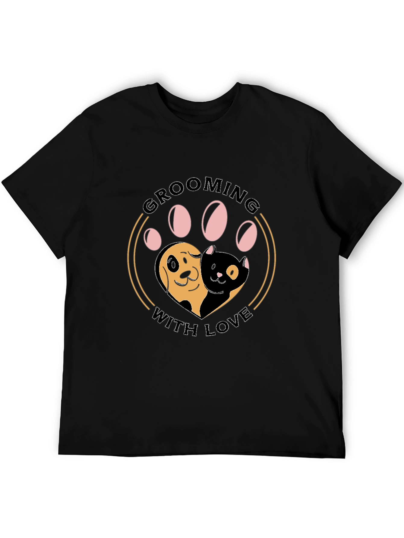 Grooming With Love Graphic T-Shirt