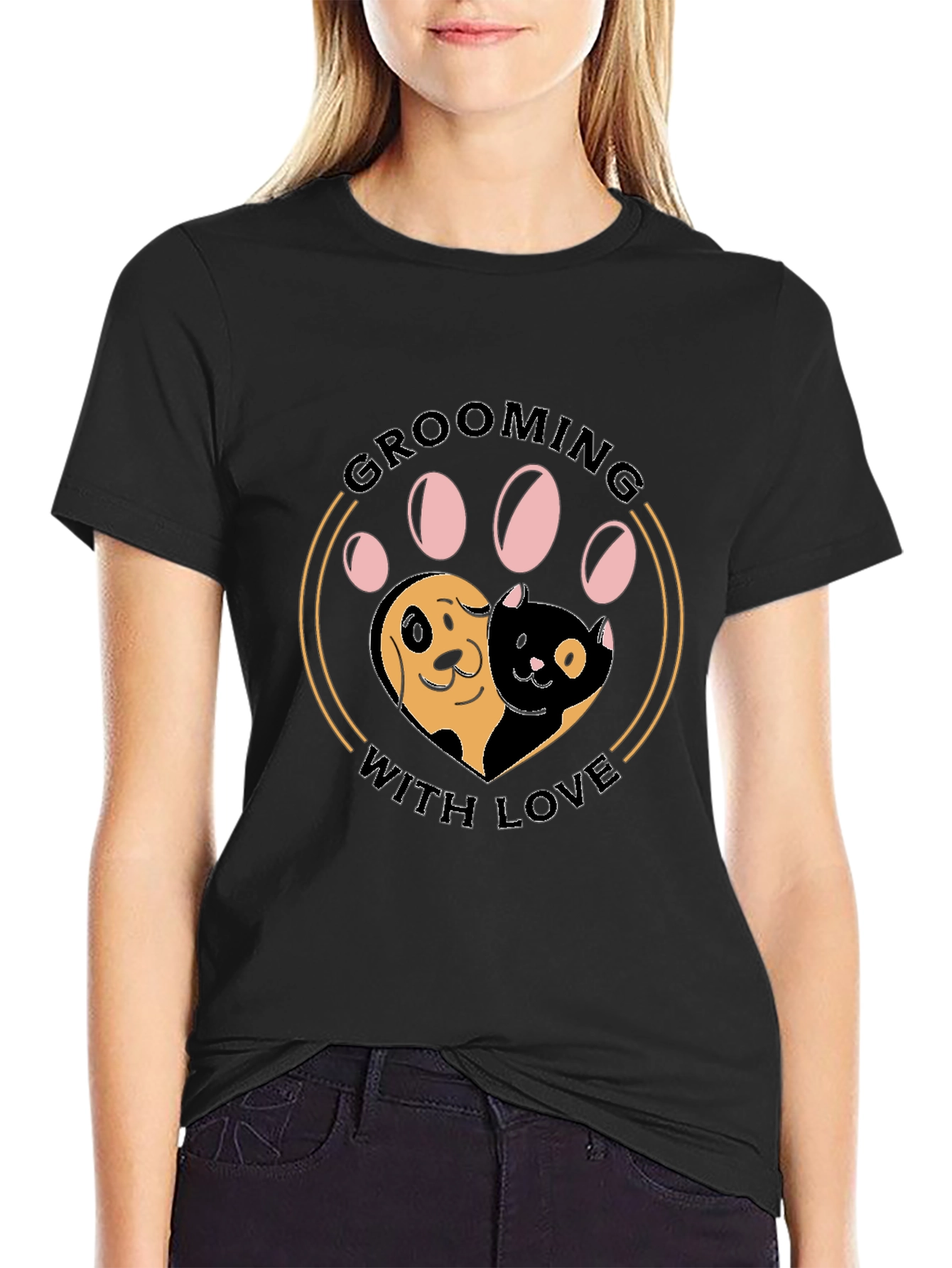 Grooming With Love Graphic T-Shirt