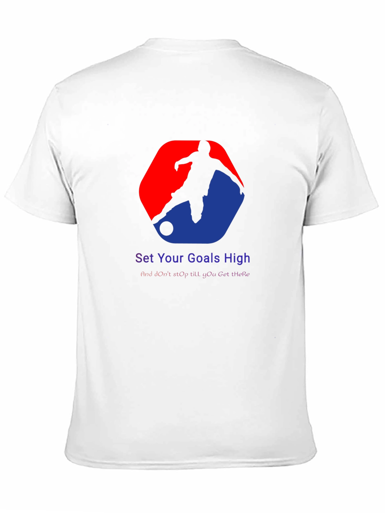 Motivational Soccer Graphic T-Shirt