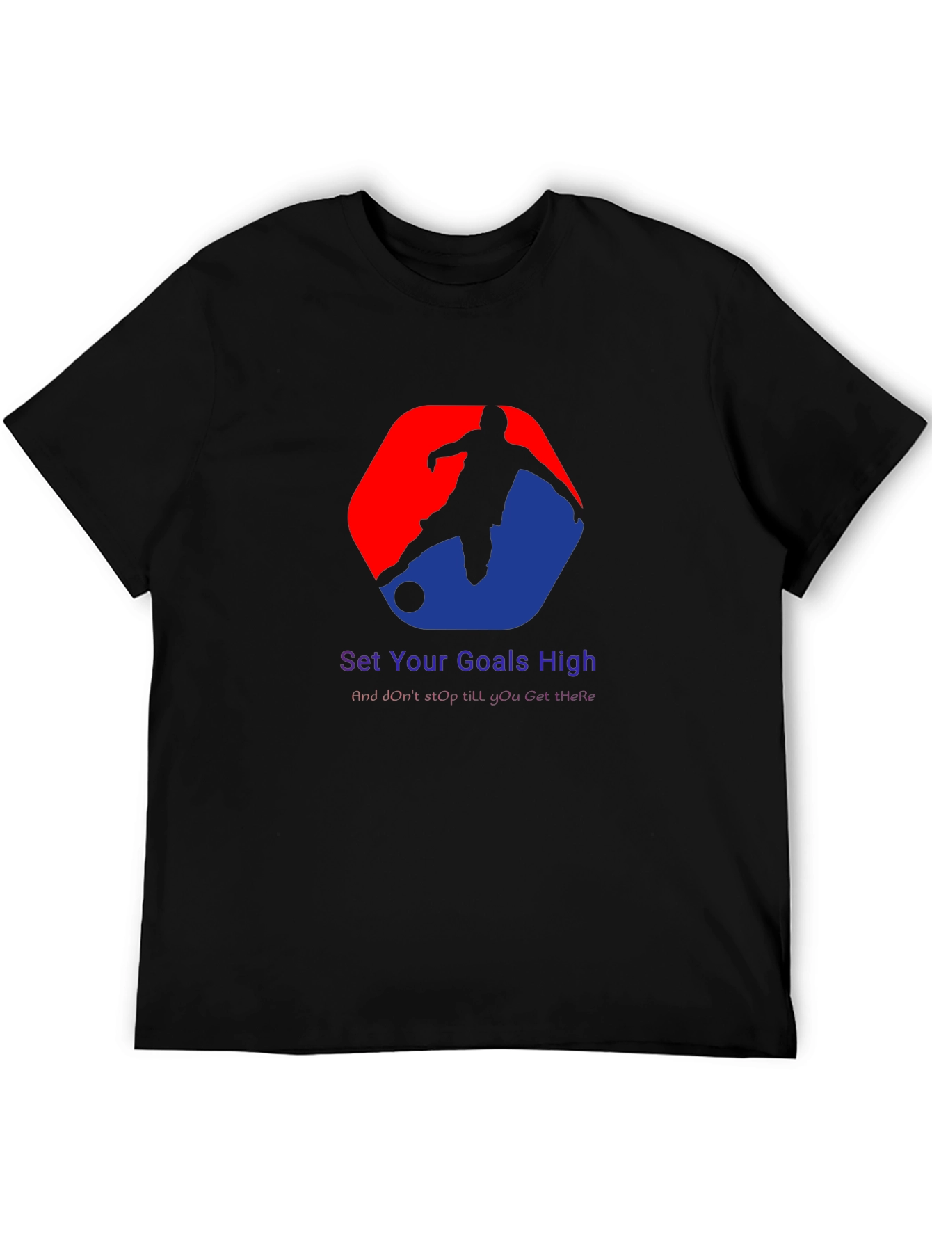 Motivational Soccer Graphic T-Shirt