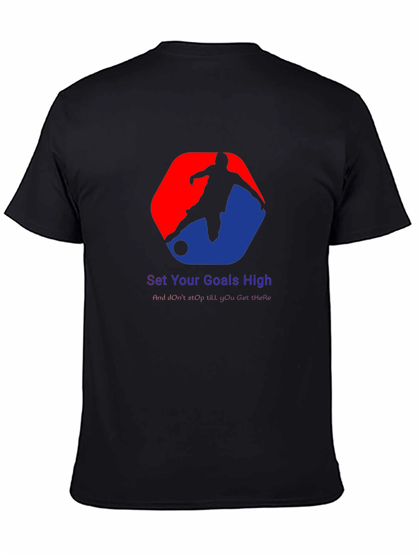 Motivational Soccer Graphic T-Shirt