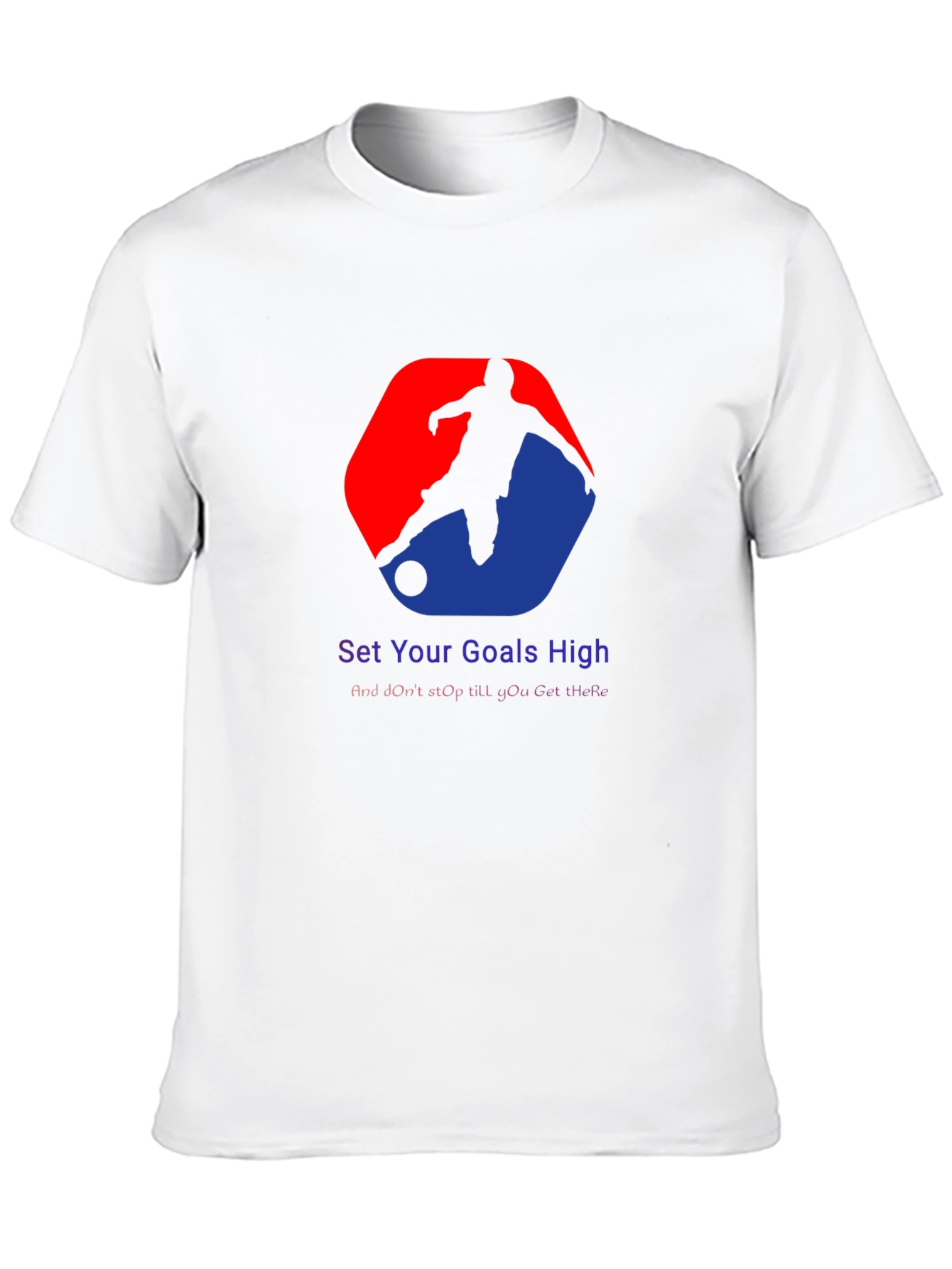 Motivational Soccer Graphic T-Shirt