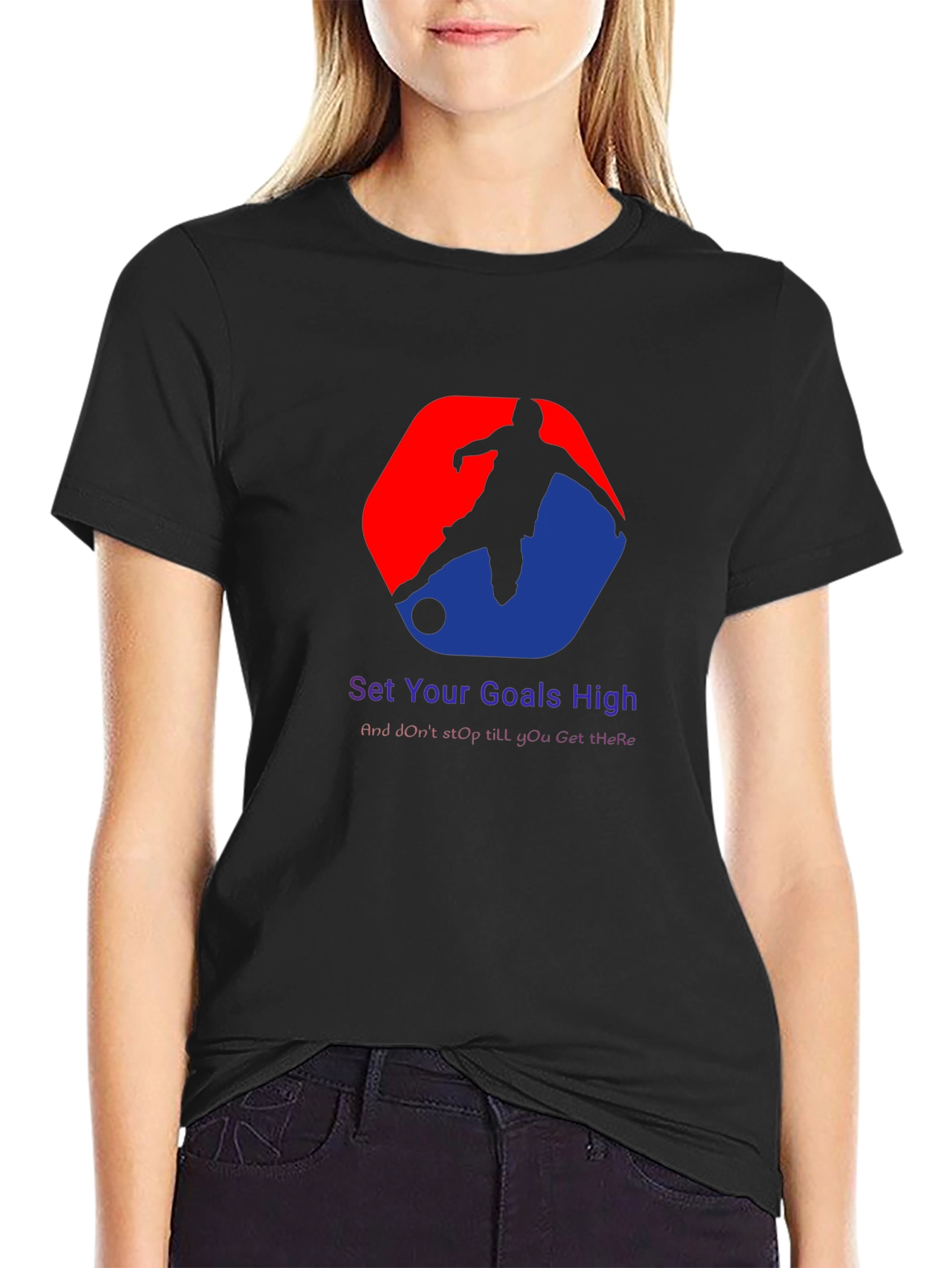 Motivational Soccer Graphic T-Shirt