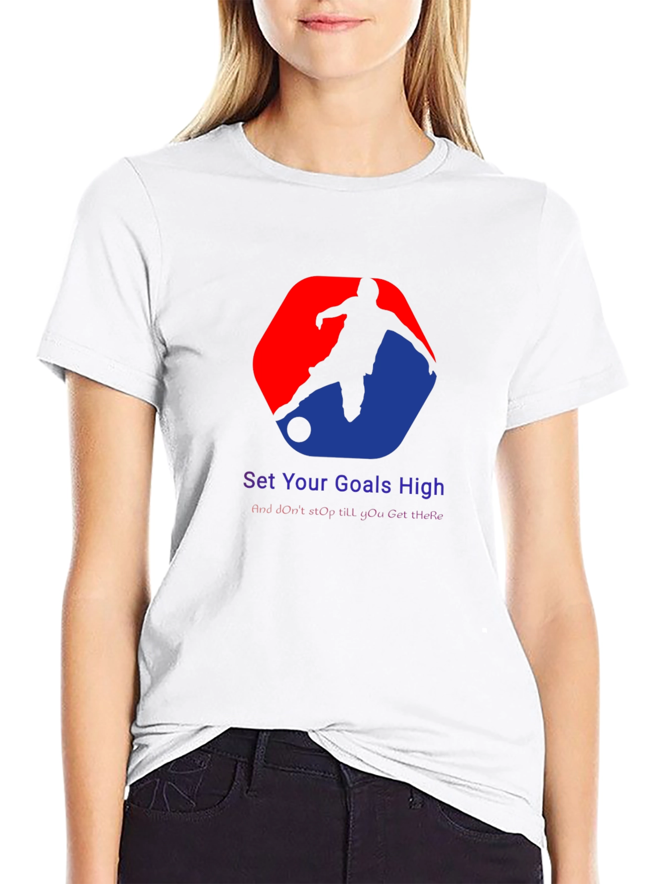 Motivational Soccer Graphic T-Shirt