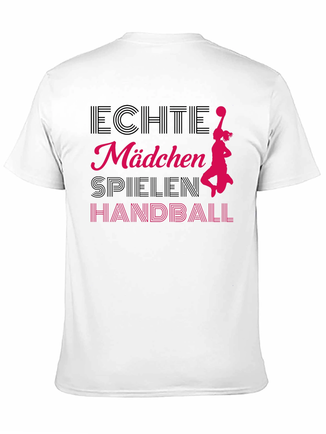Echte Madchen Handball T-Shirt