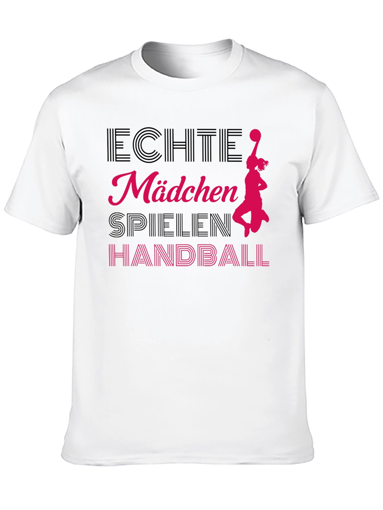 Echte Madchen Handball T-Shirt