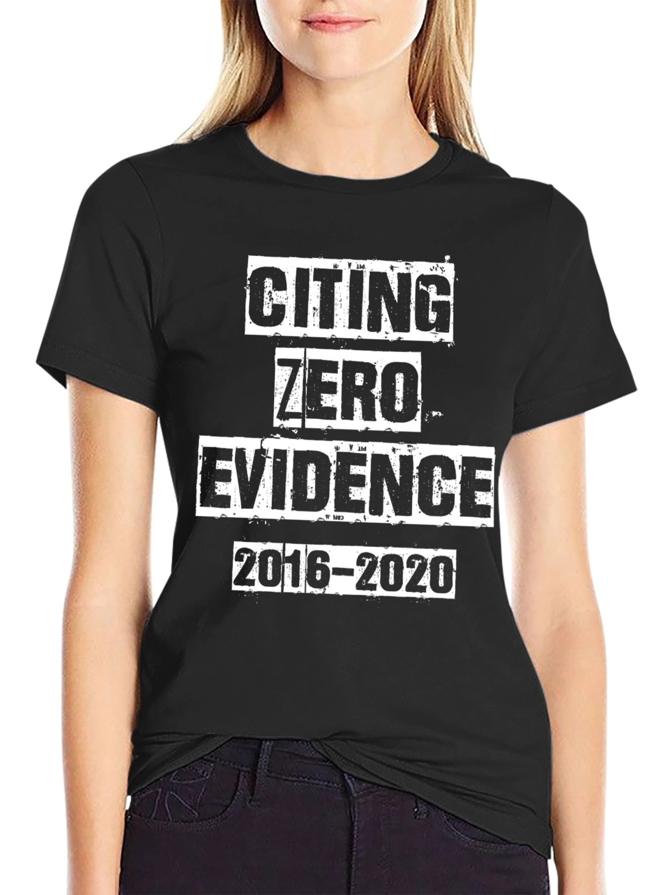 Citing Zero Evidence Graphic Tee