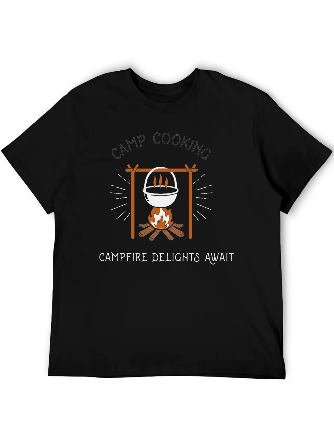 Camp Cooking T-Shirt - Campfire Delights