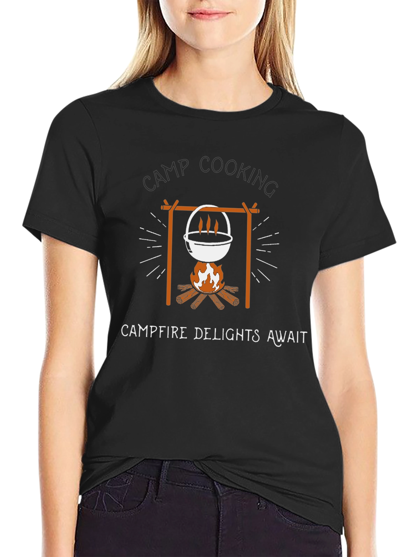 Camp Cooking T-Shirt - Campfire Delights