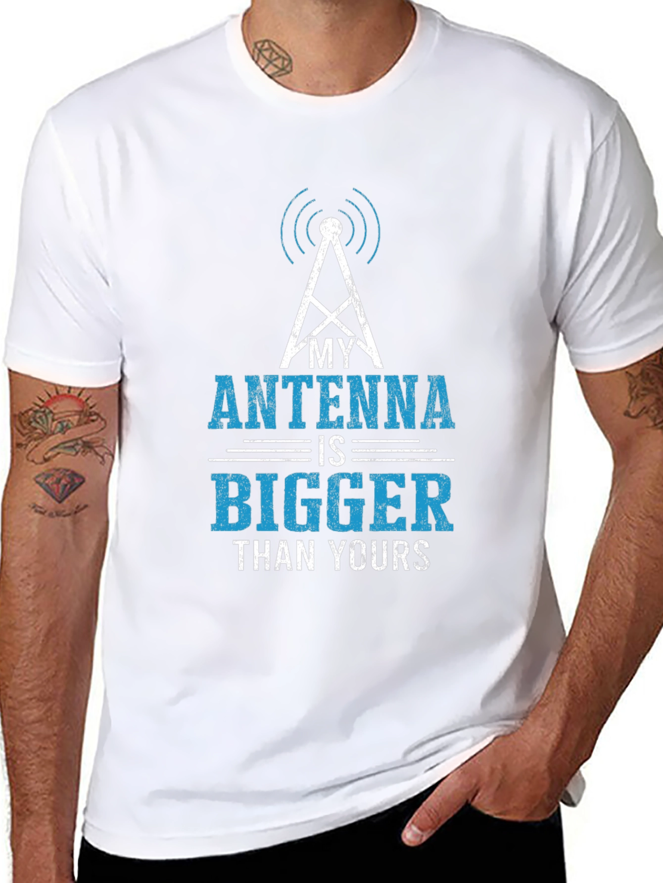 My Antenna Is Bigger Than Yours T-Shirt