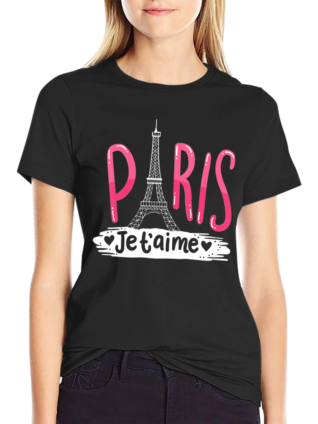Paris Eiffel Tower Je taime T-Shirt