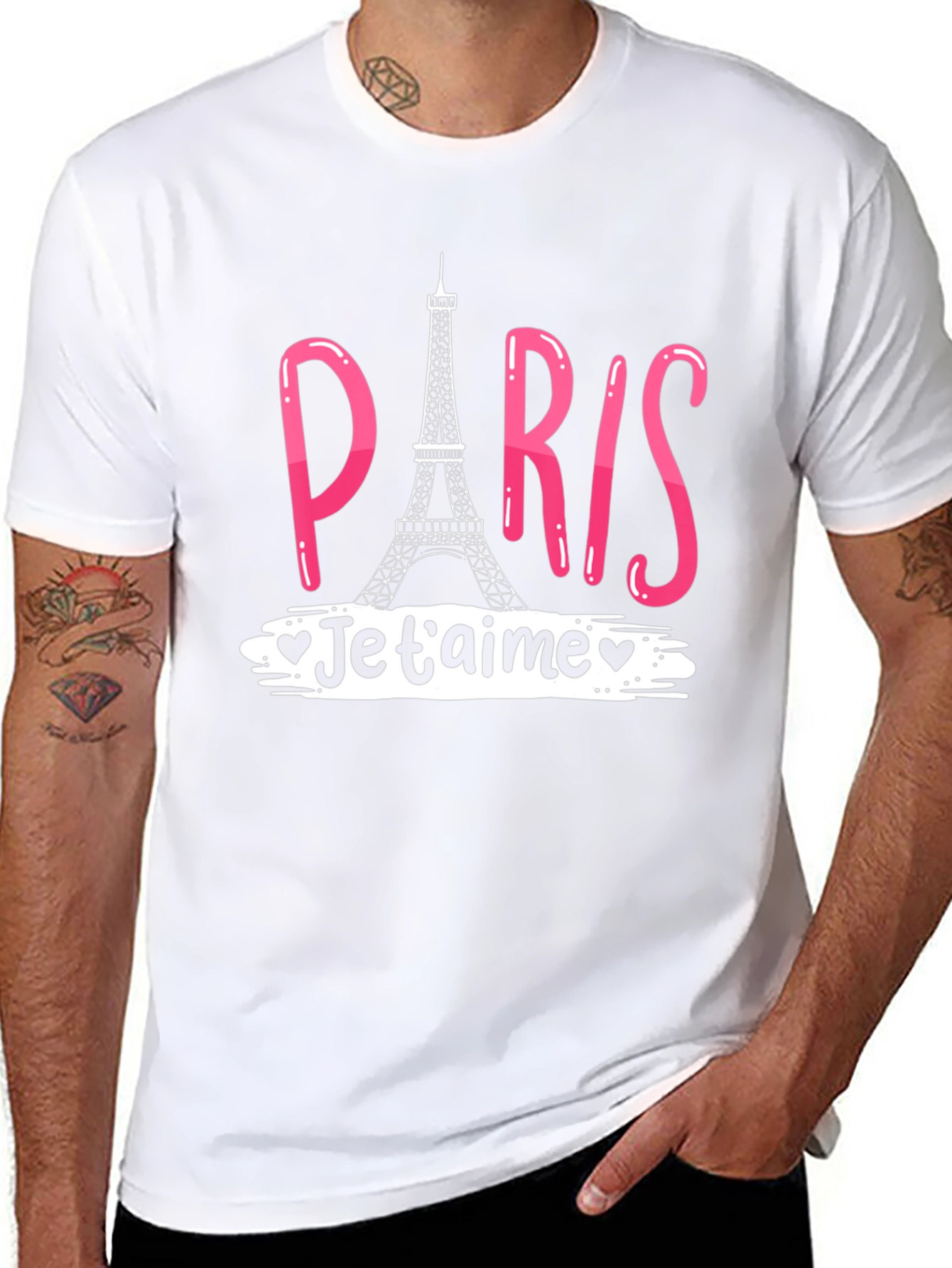 Paris Eiffel Tower Je taime T-Shirt