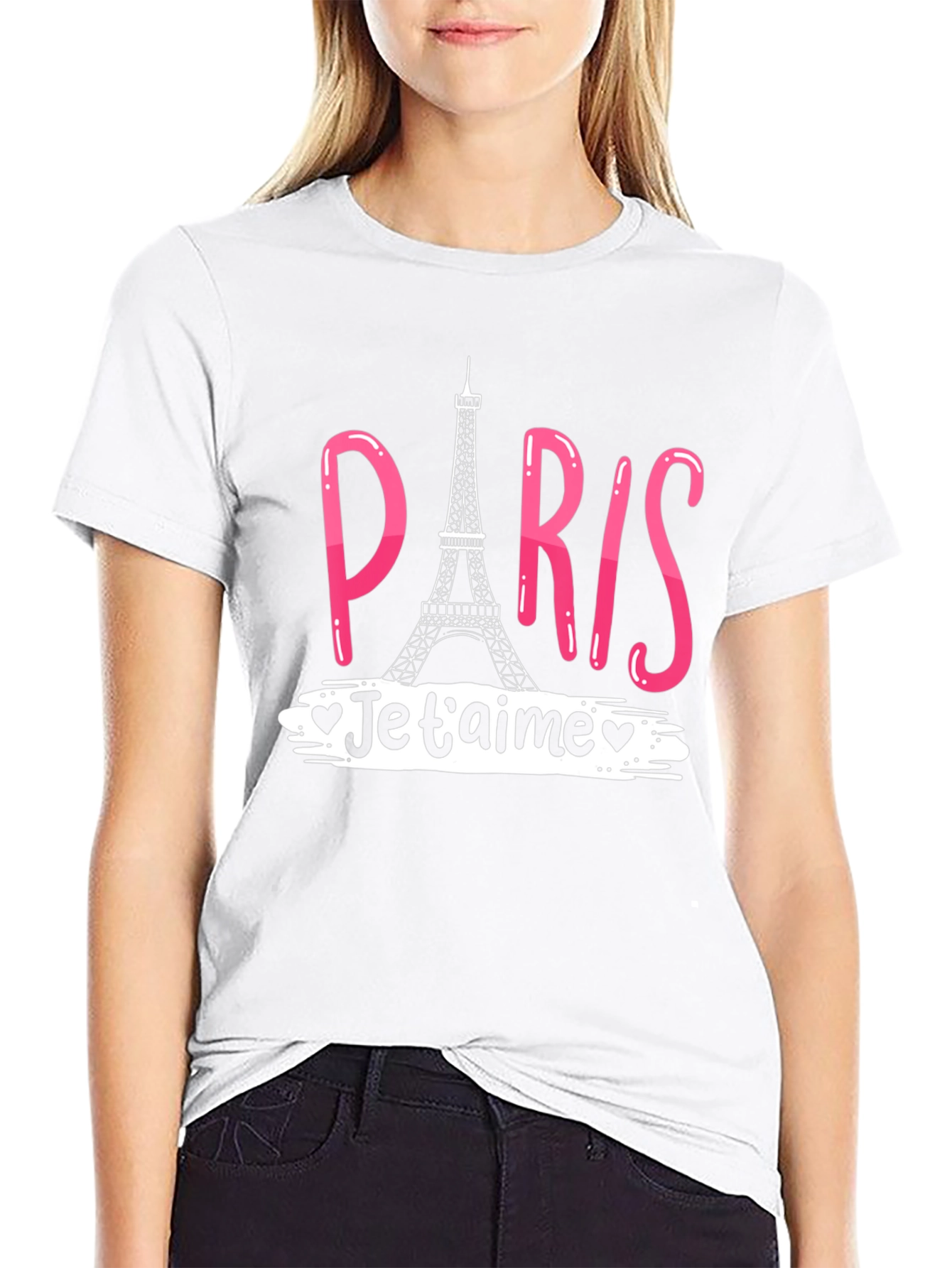 Paris Eiffel Tower Je taime T-Shirt