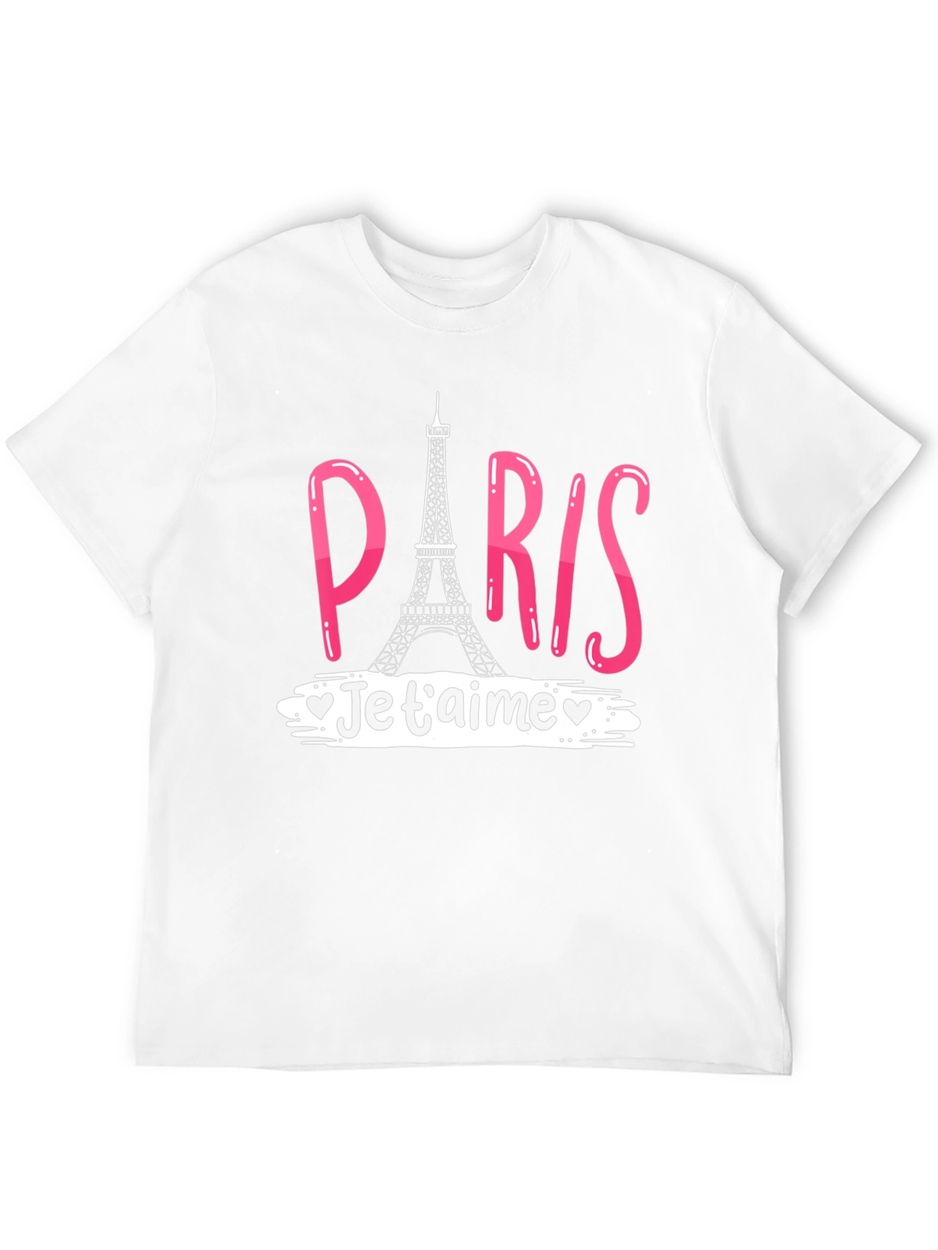Paris Eiffel Tower Je taime T-Shirt