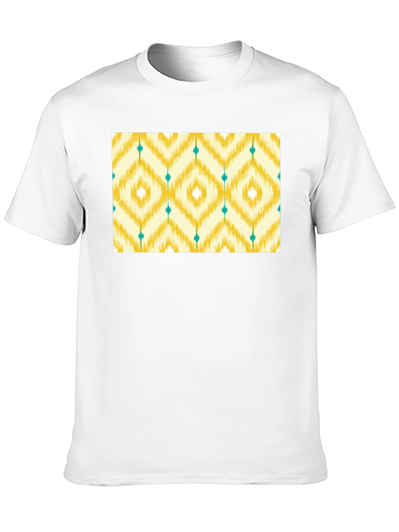 Stylish Patterned Graphic T-Shirt