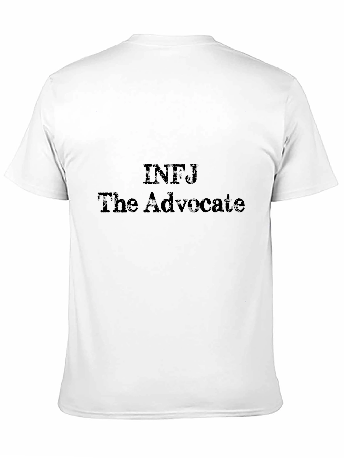 INFJ The Advocate Black T-Shirt