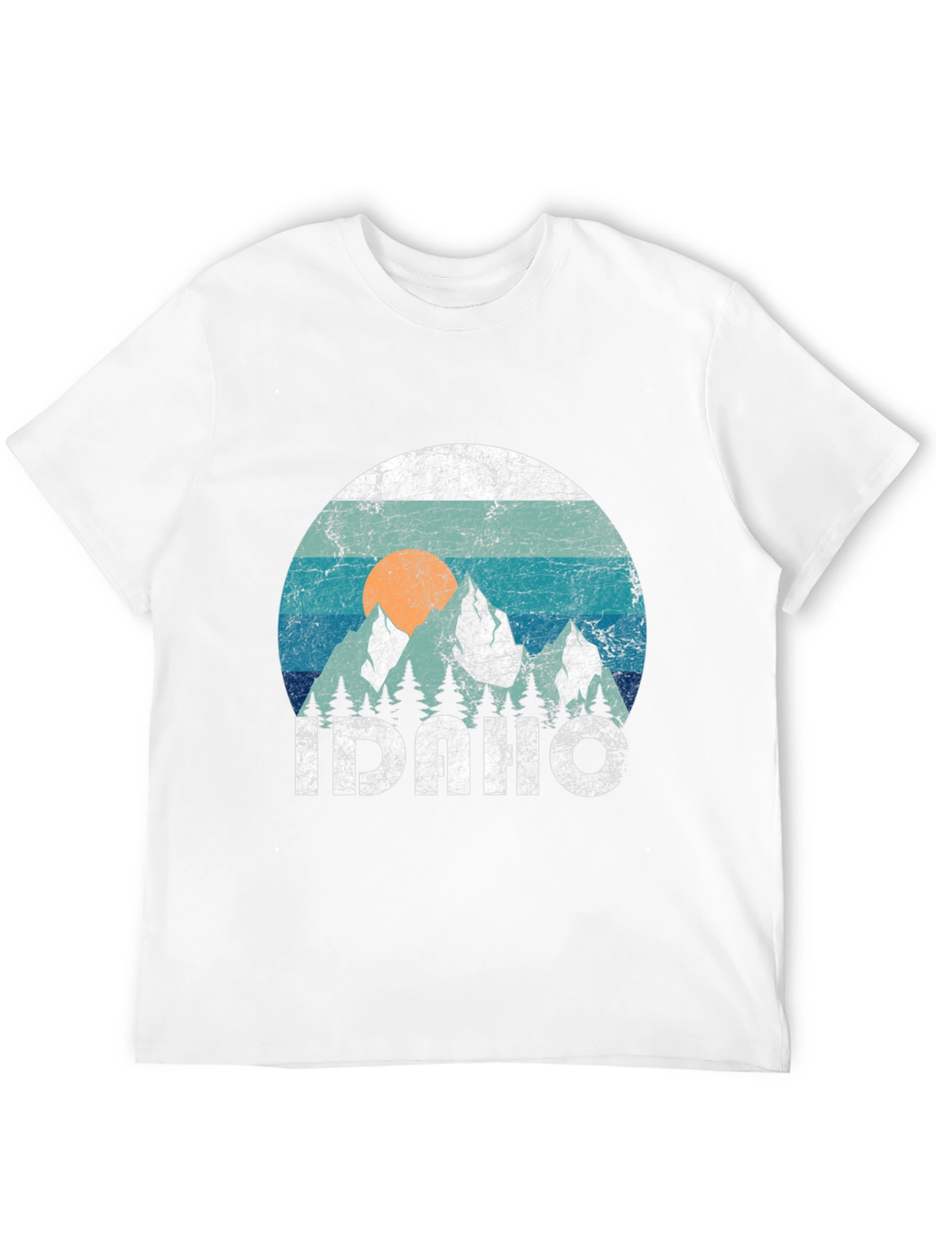 Idaho Mountain Graphic T-Shirt