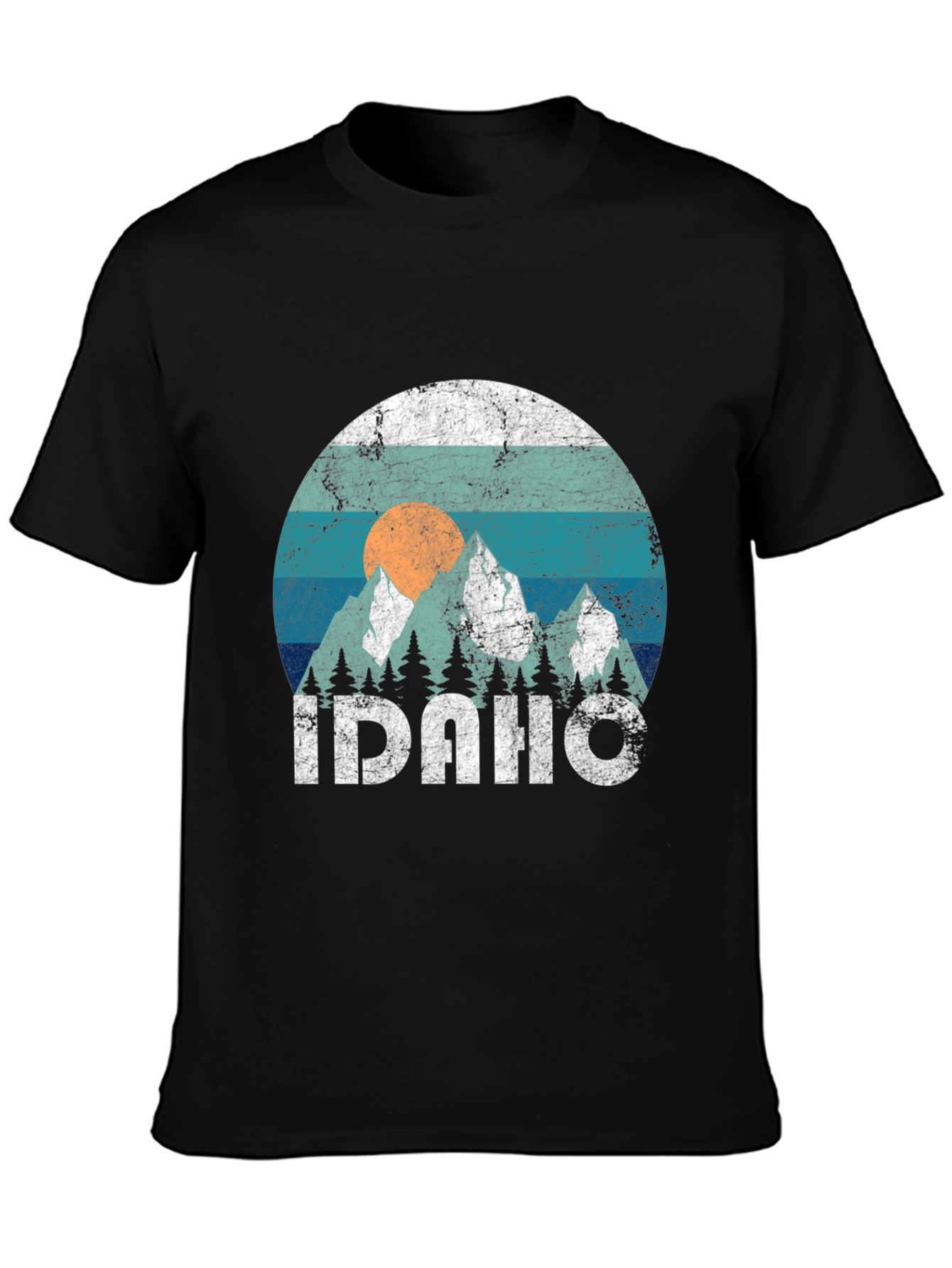 Idaho Mountain Graphic T-Shirt