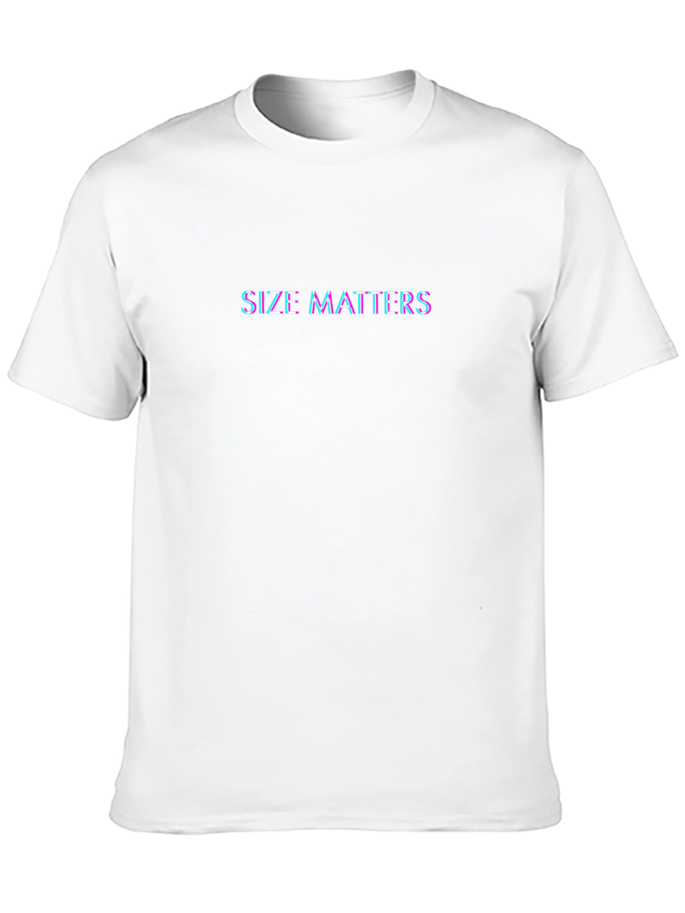 Size Matters Graphic Tee - Black T-Shirt
