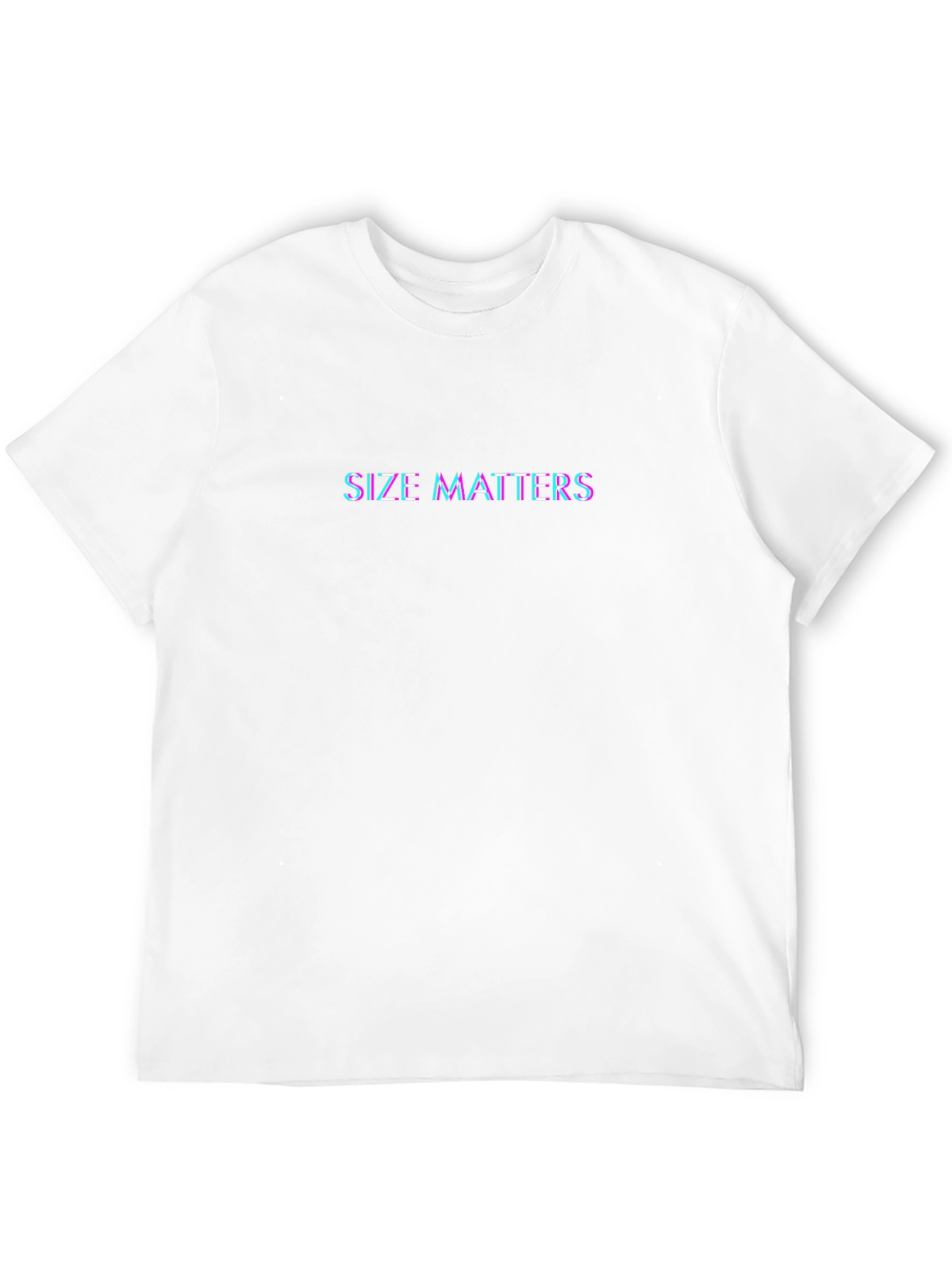 Size Matters Graphic Tee - Black T-Shirt