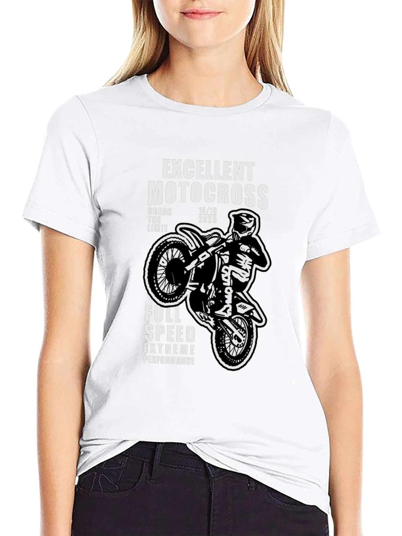 Excellent Motocross Graphic T-Shirt