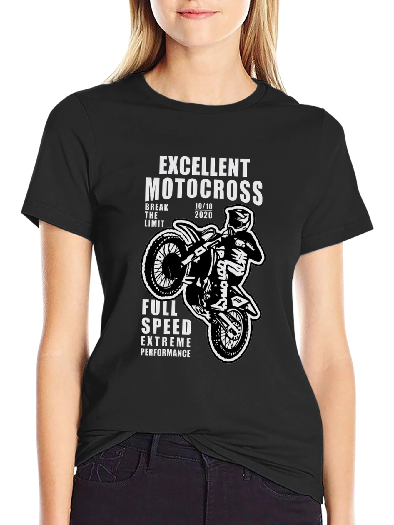 Excellent Motocross Graphic T-Shirt