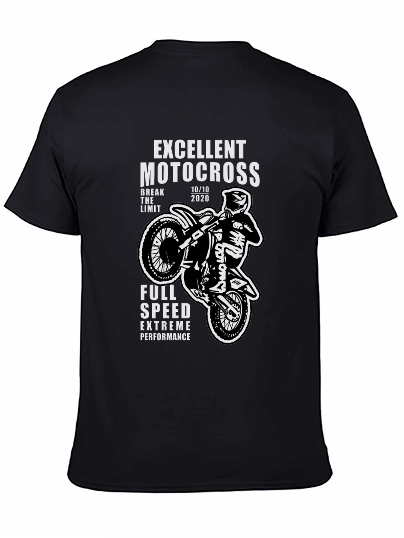 Excellent Motocross Graphic T-Shirt