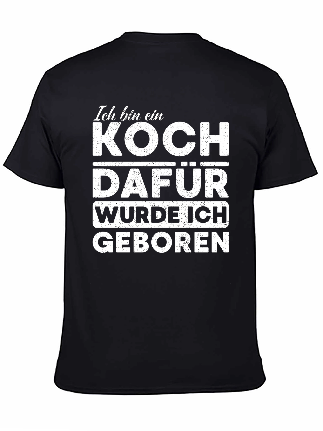 Ich Bin Ein Koch T-Shirt German Chef Tee