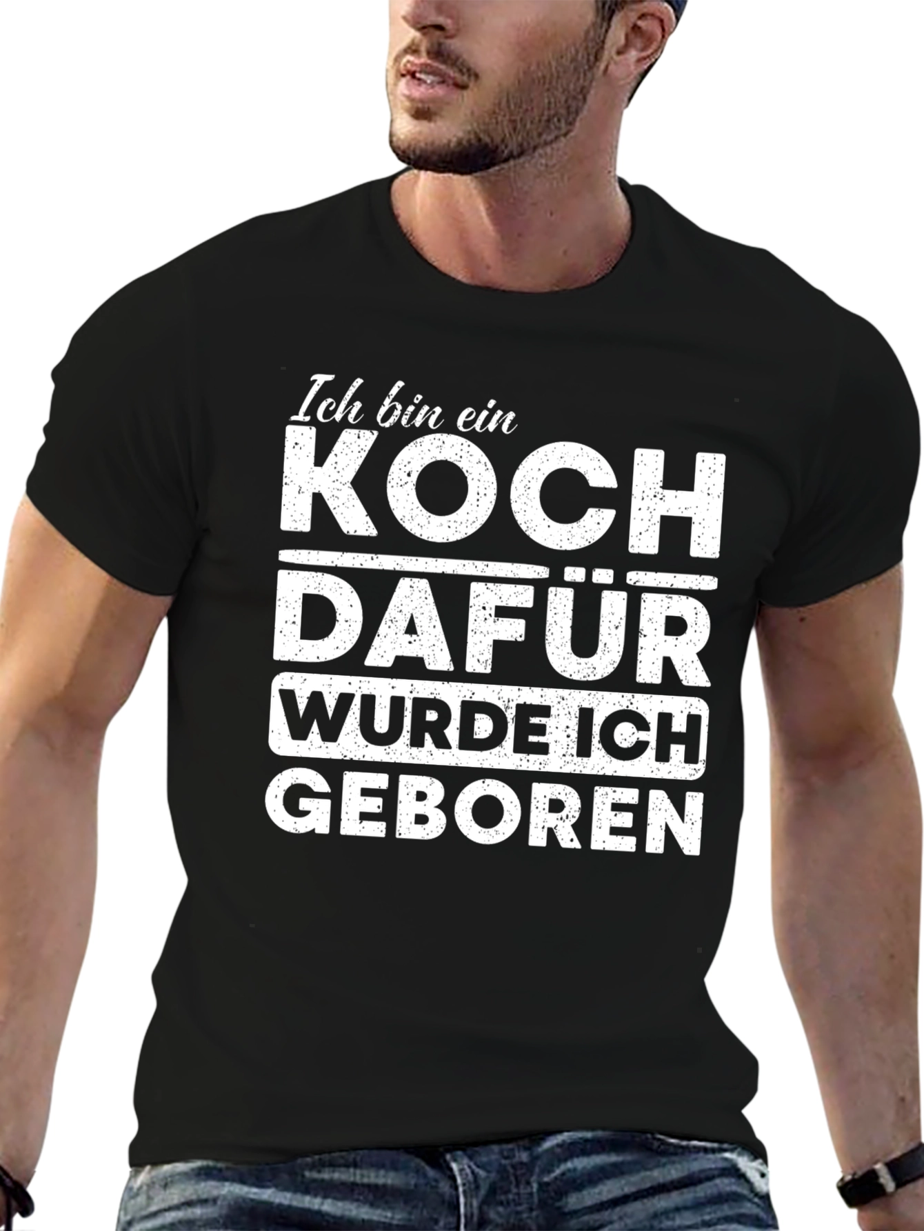 Ich Bin Ein Koch T-Shirt German Chef Tee