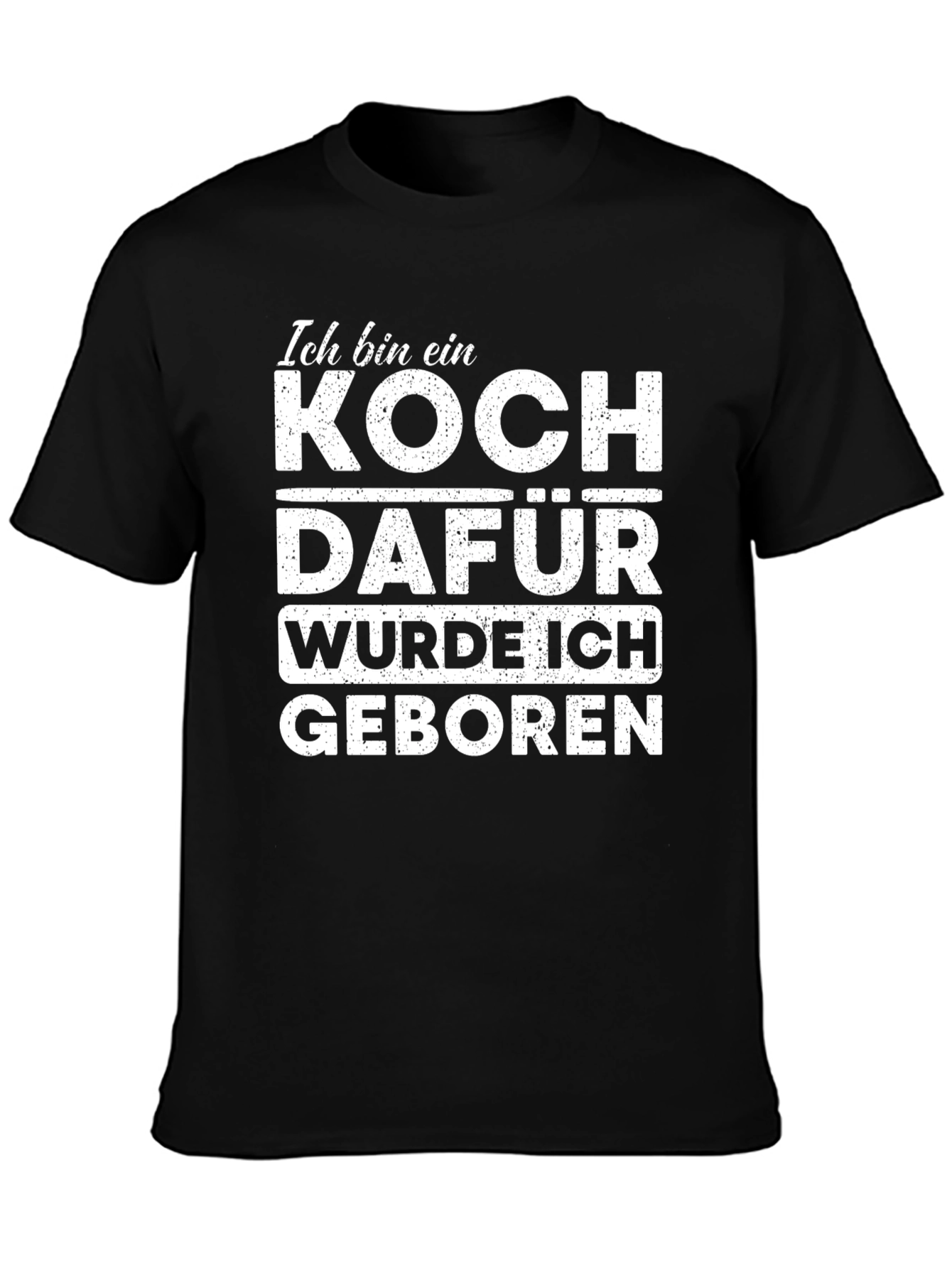 Ich Bin Ein Koch T-Shirt German Chef Tee