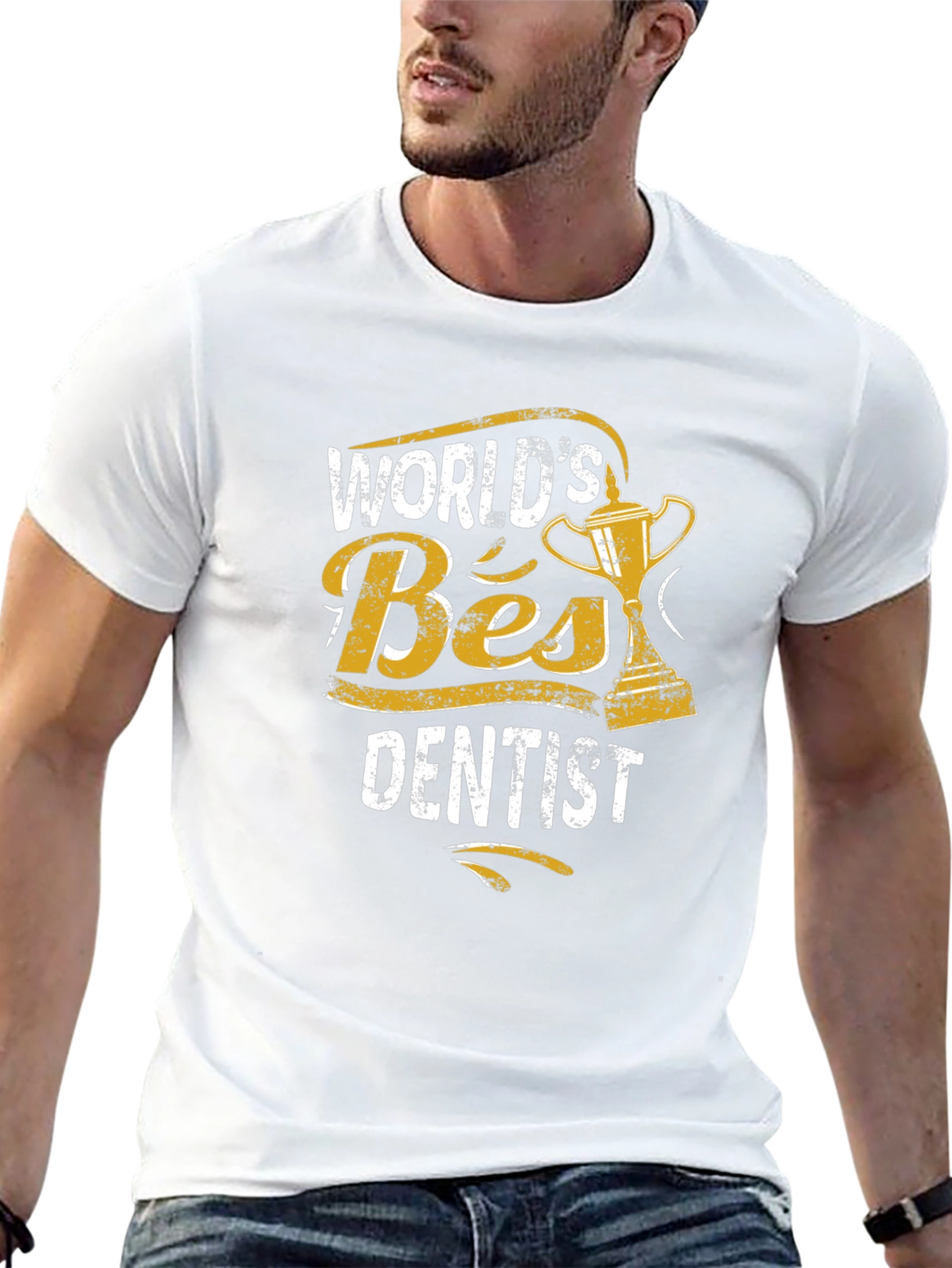 Worlds Best Dentist T-Shirt - Novelty Dental Gift