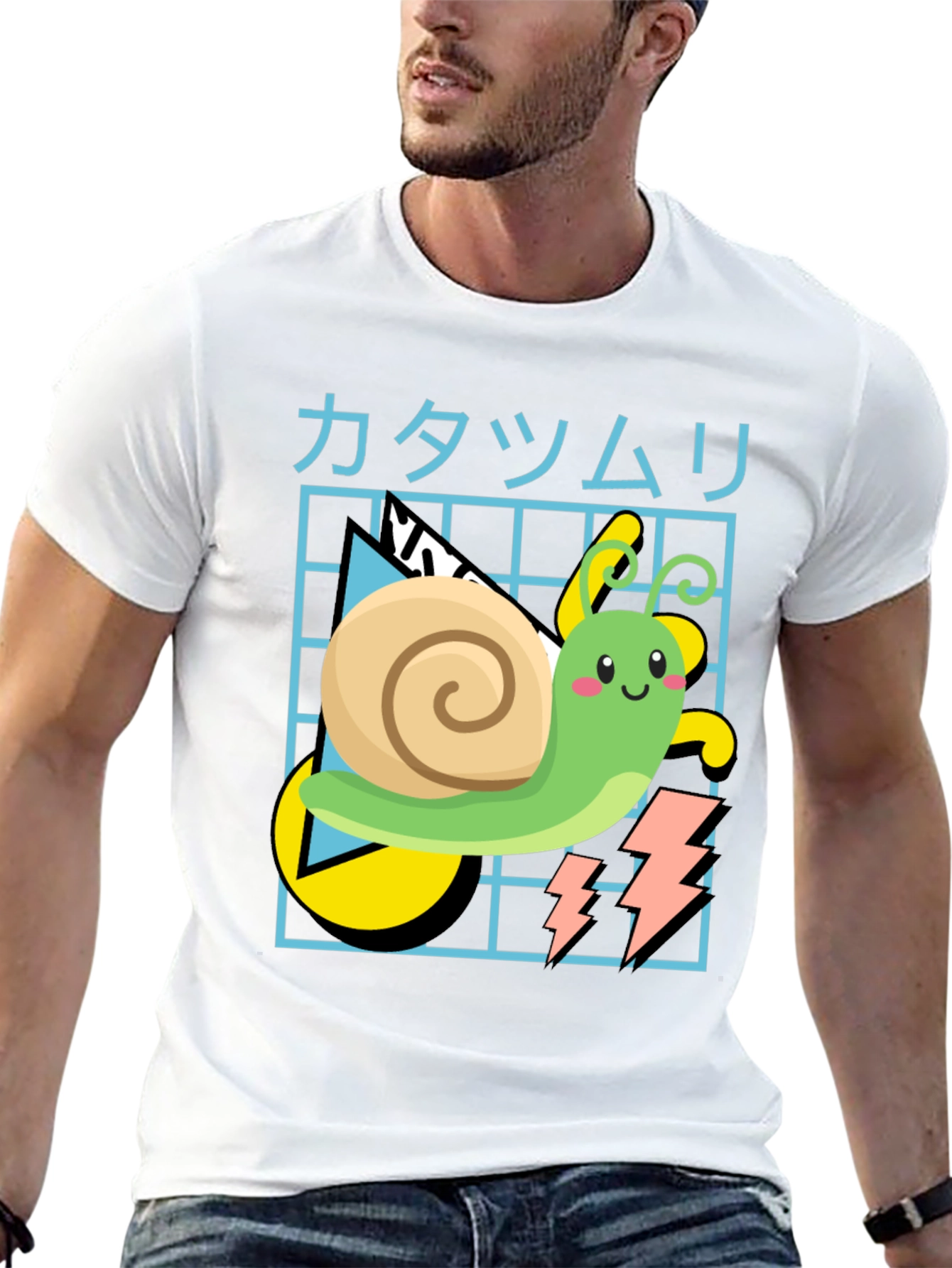 Kawaii Snail T-Shirt - Vaporwave Style