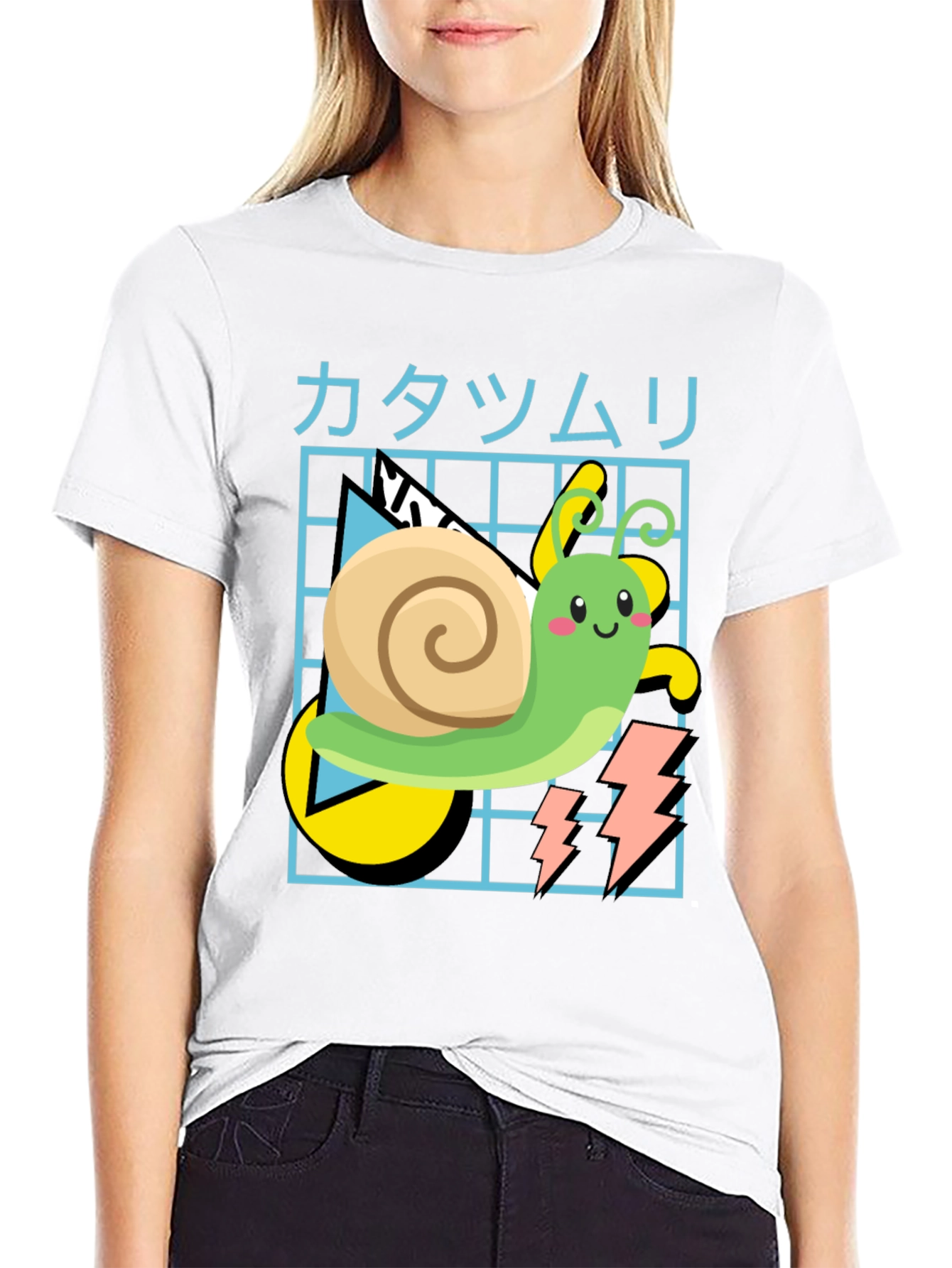 Kawaii Snail T-Shirt - Vaporwave Style