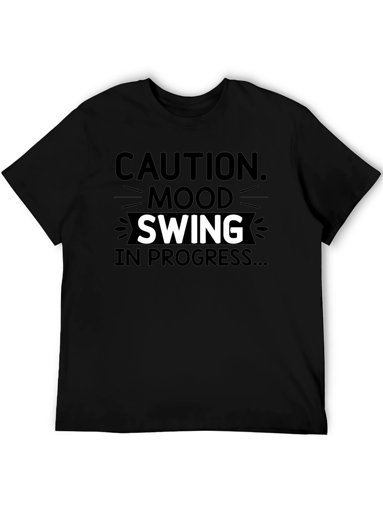 Caution Mood Swing T-Shirt - Funny Humor Tee