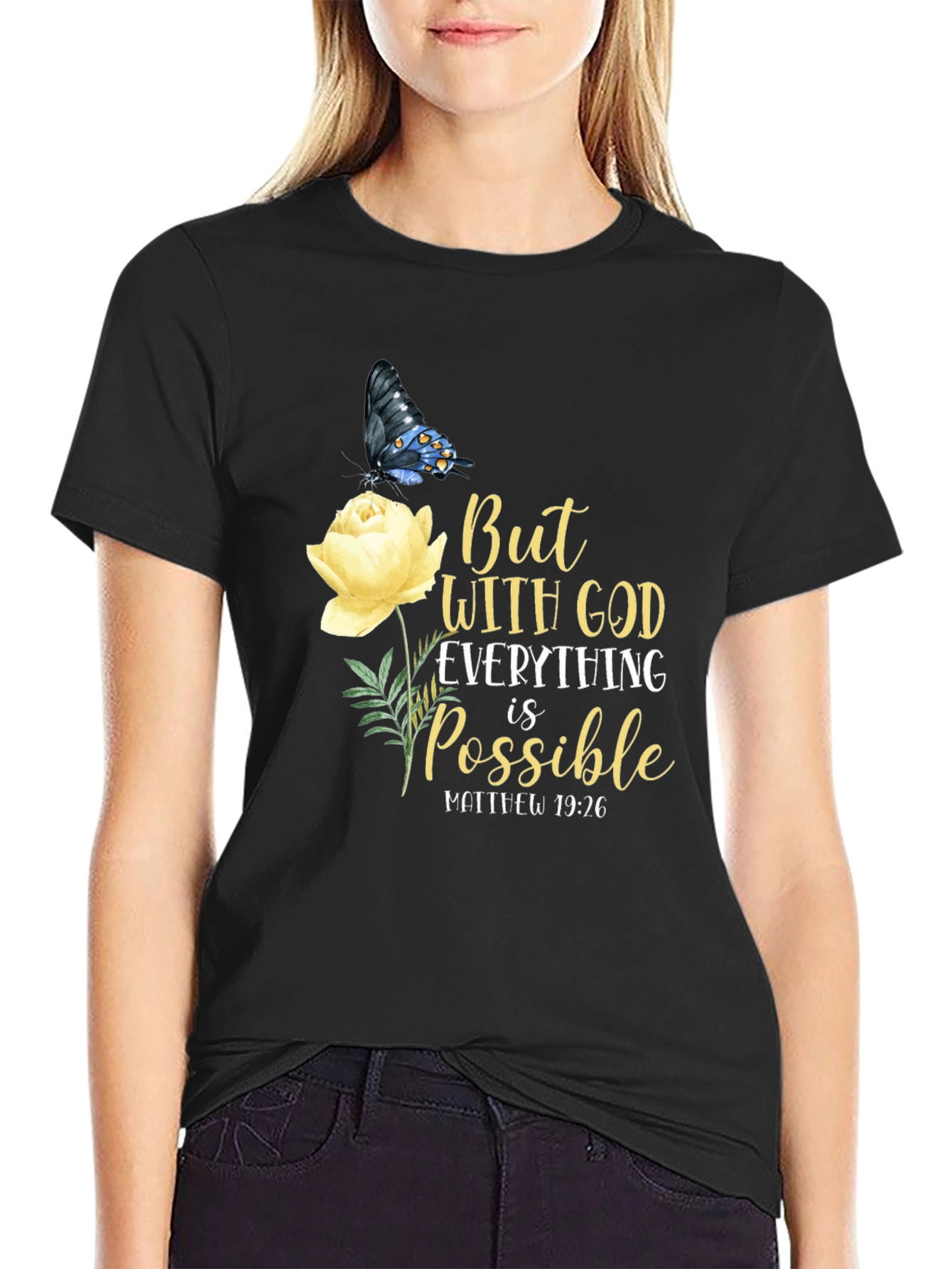 But With God Everything is Possible T-Shirt
