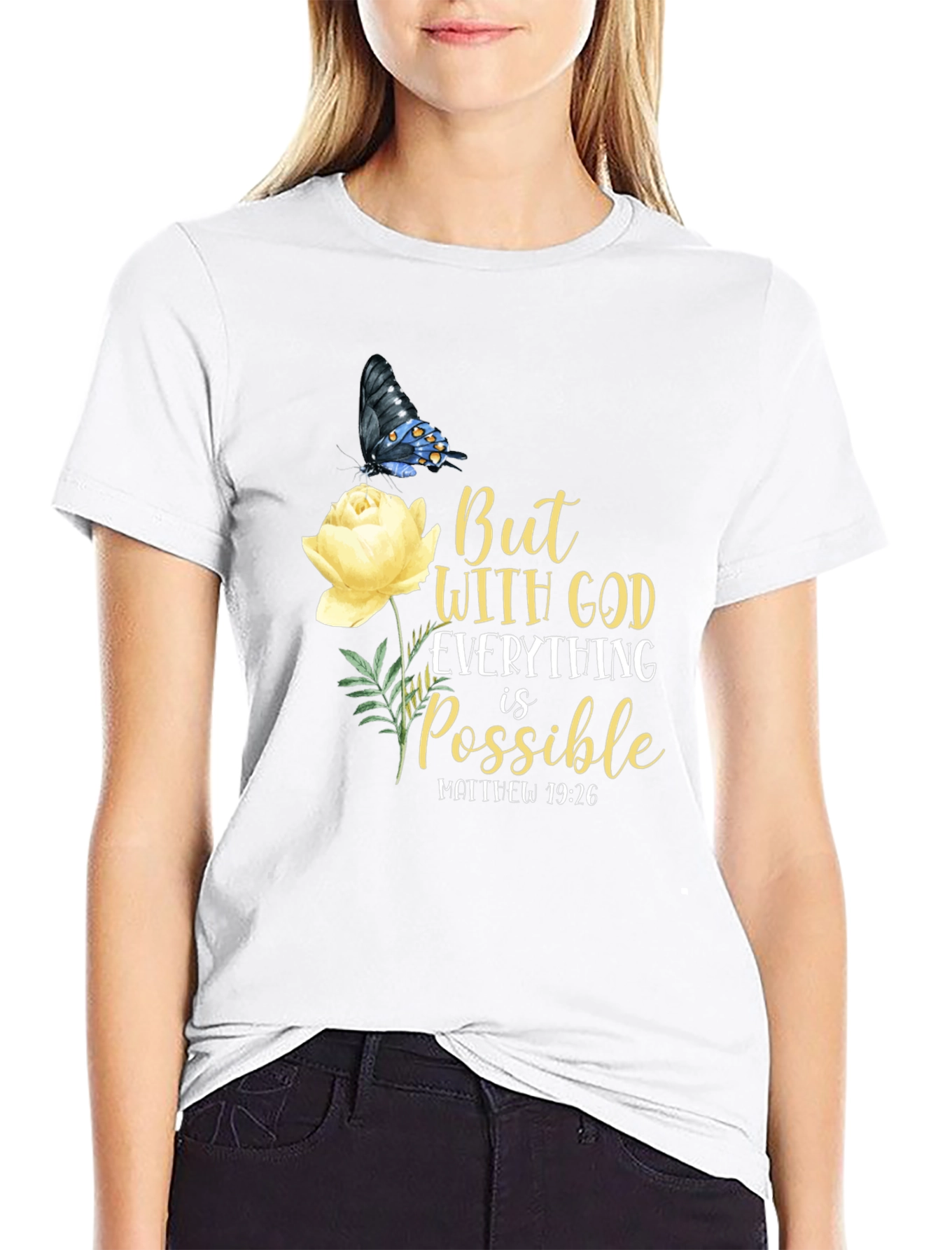 But With God Everything is Possible T-Shirt