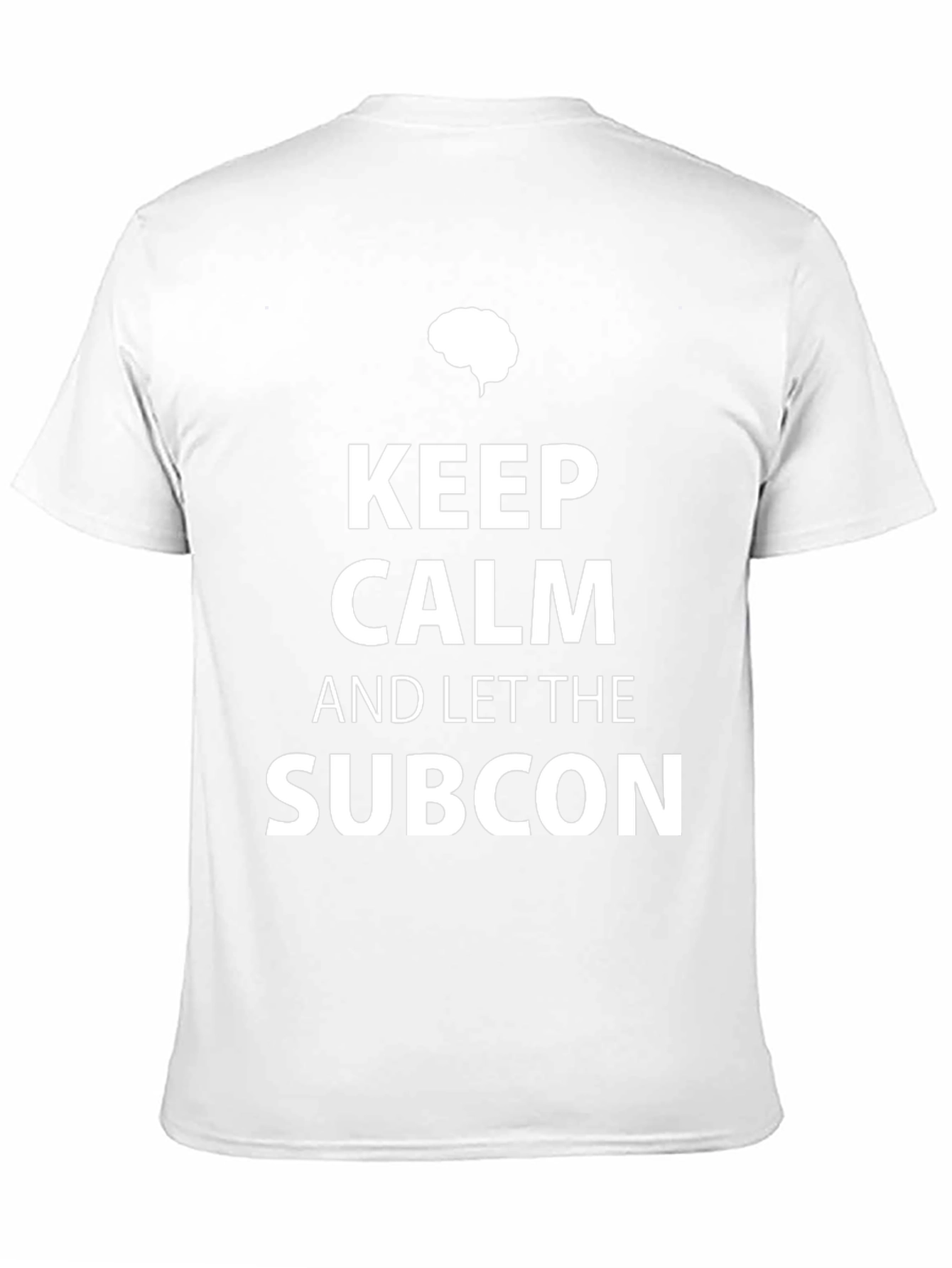 Keep Calm and Let the Subcon Black T-Shirt