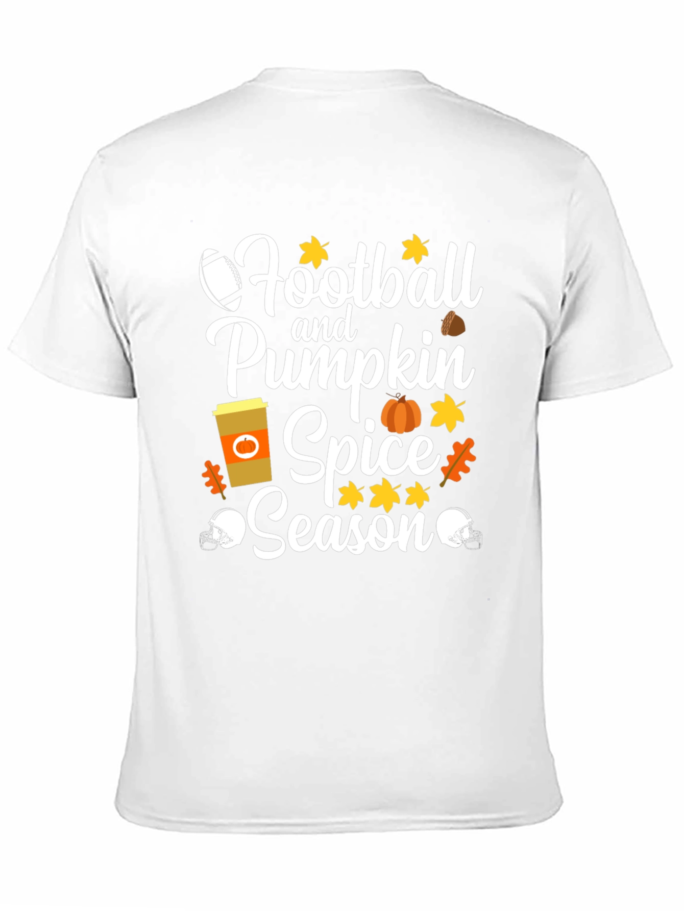Football and Pumpkin Spice Season T-Shirt