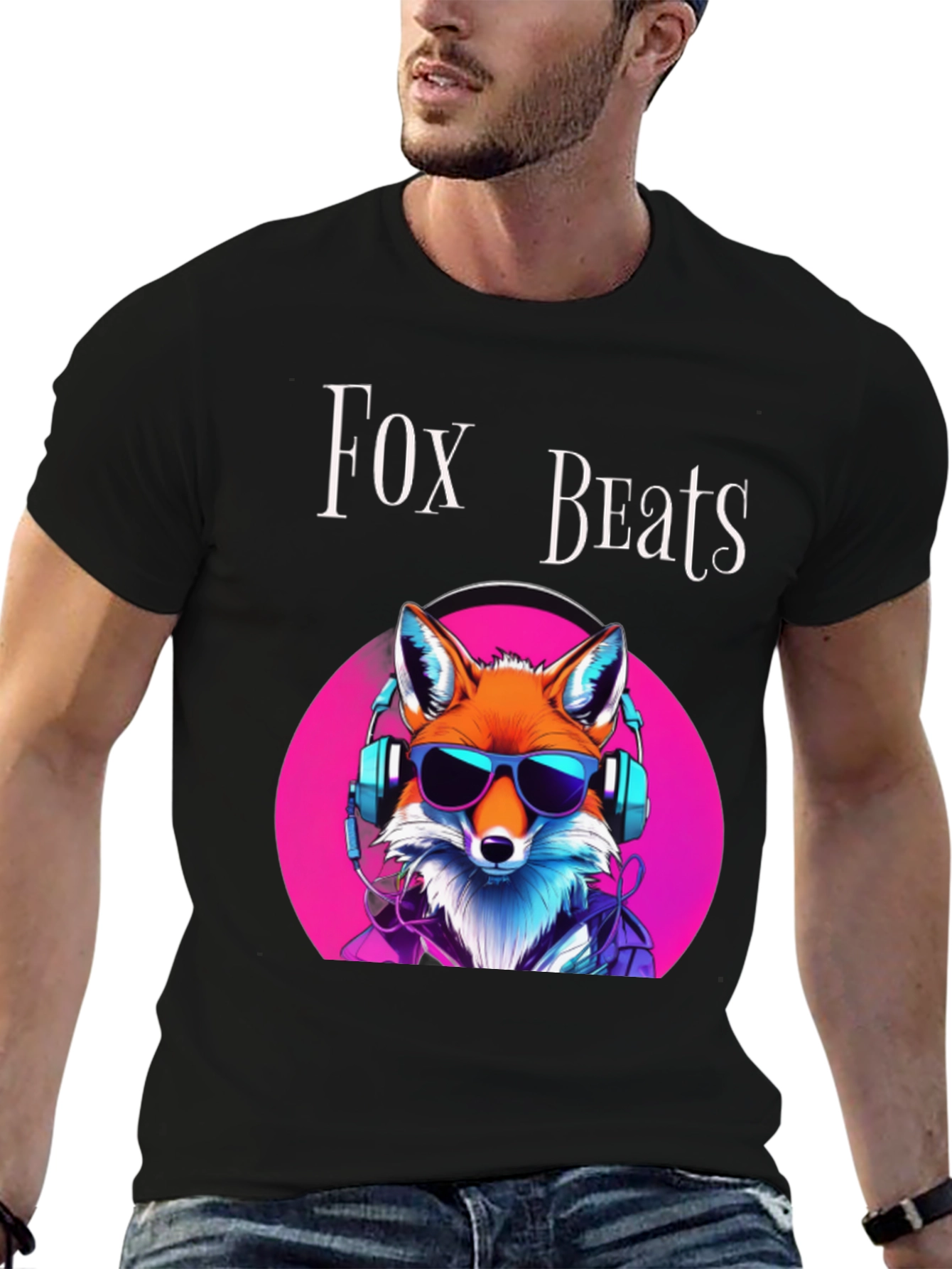Fox Beats Graphic Tee