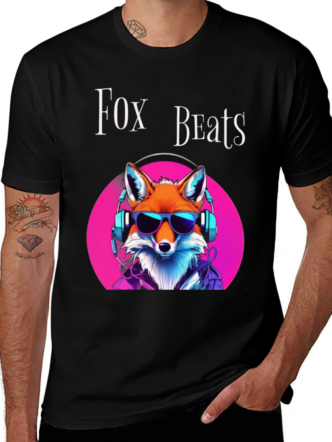 Fox Beats Graphic Tee
