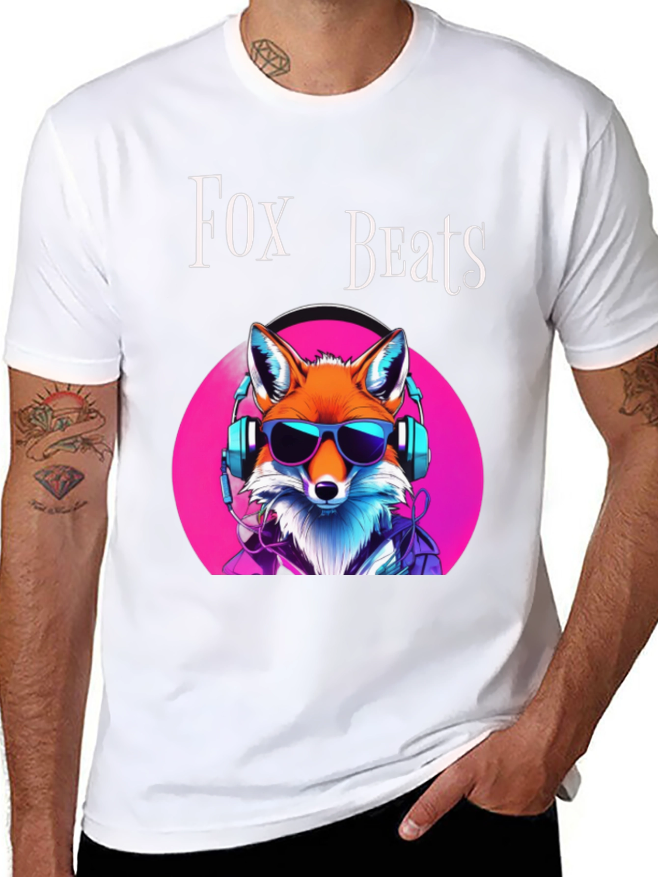 Fox Beats Graphic Tee