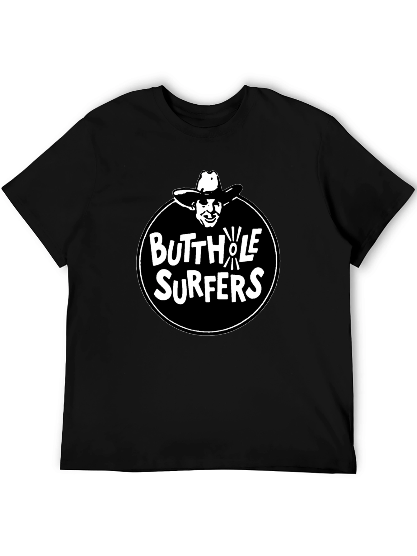 Butthole Surfers Band Tee - Classic Black T-Shirt