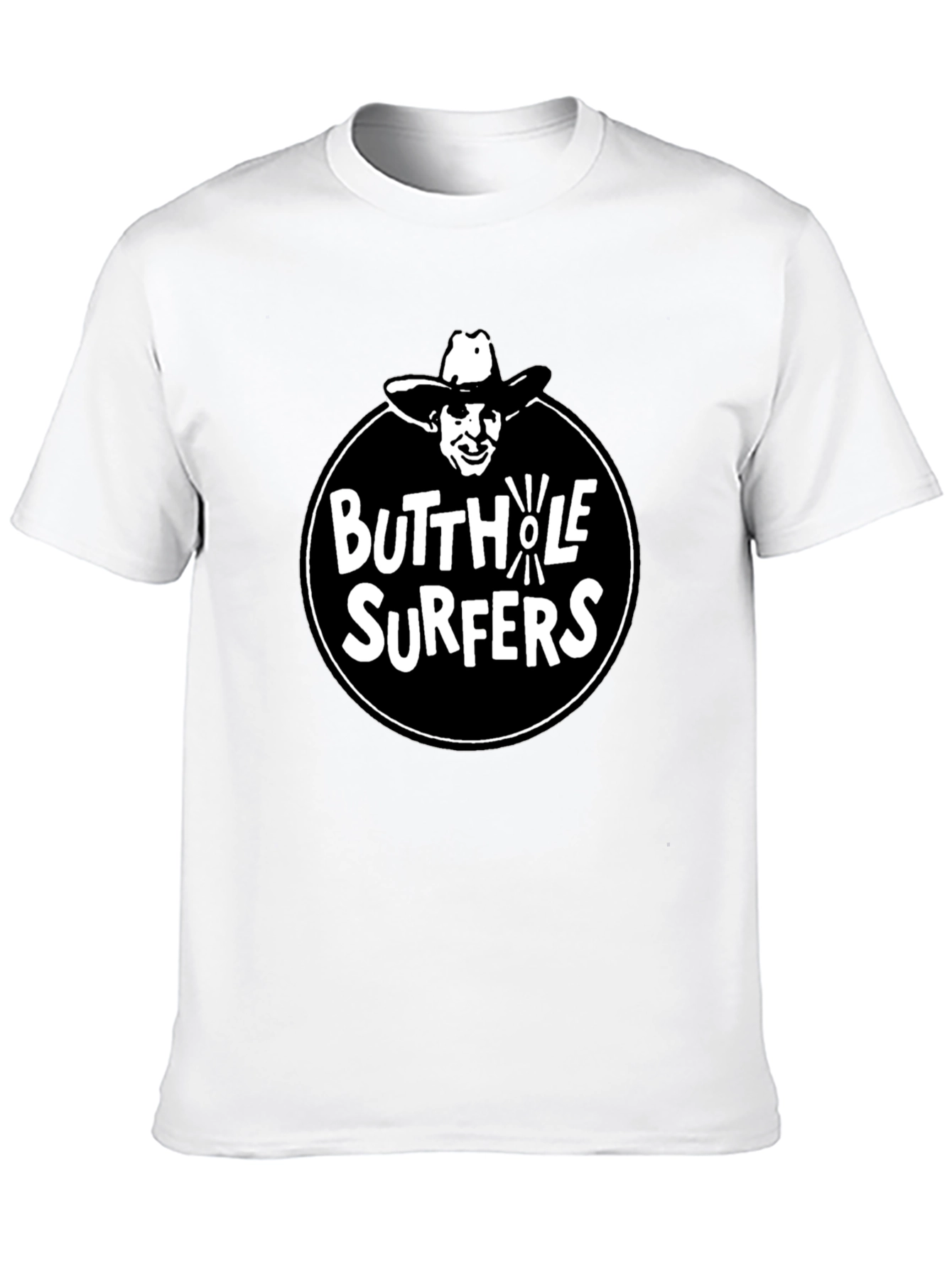 Butthole Surfers Band Tee - Classic Black T-Shirt