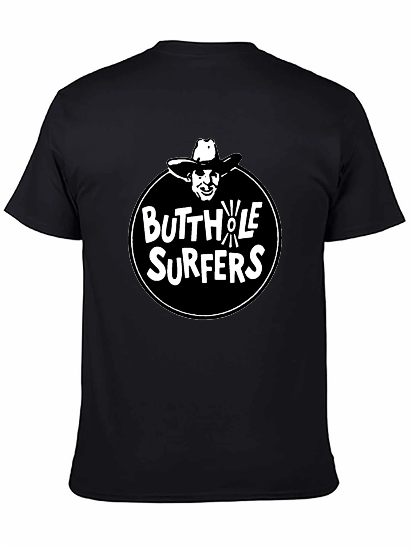 Butthole Surfers Band Tee - Classic Black T-Shirt
